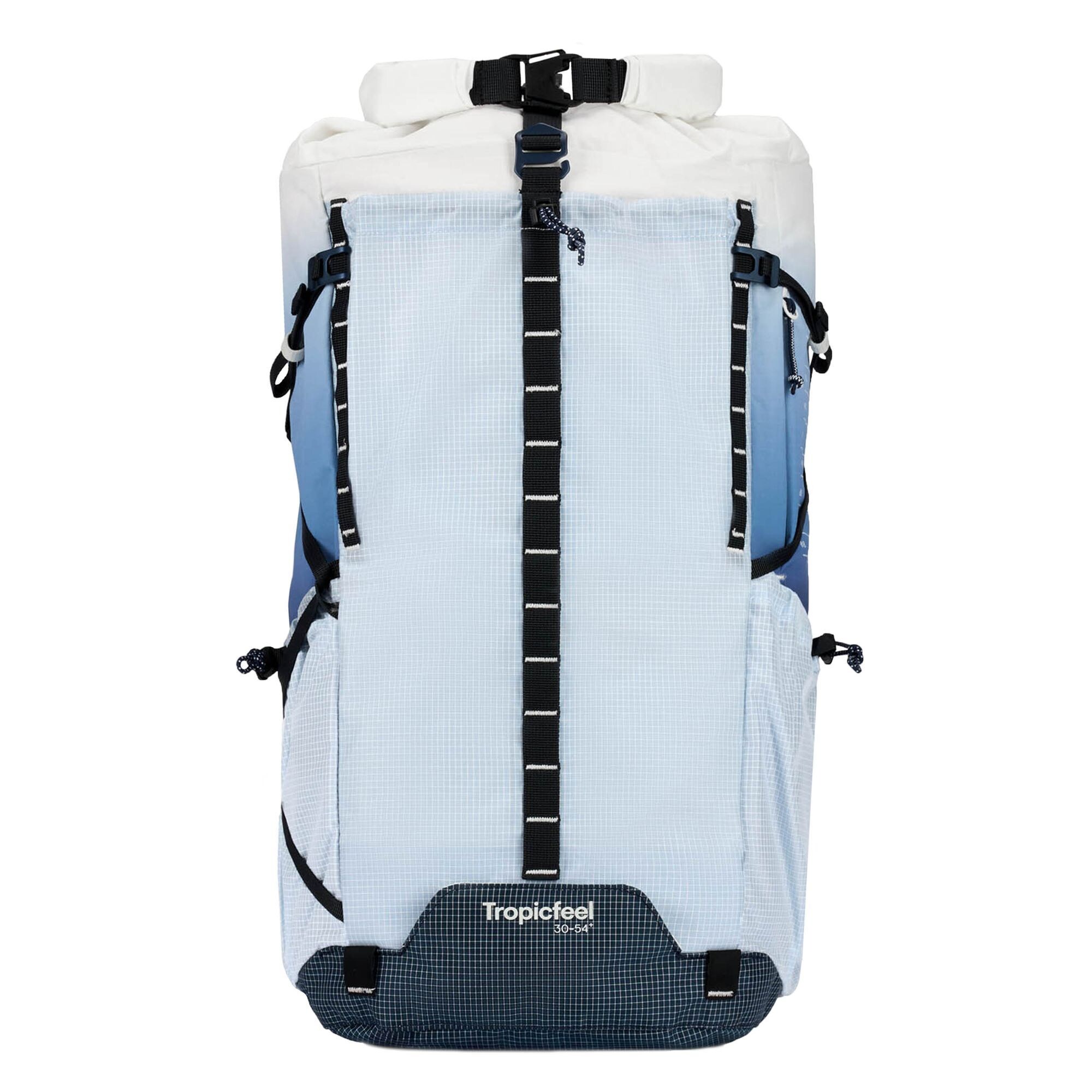 Tropicfeel Sportrugzak 'Prolite' Navy / Hemelsblauw / Pastelblauw / Wit