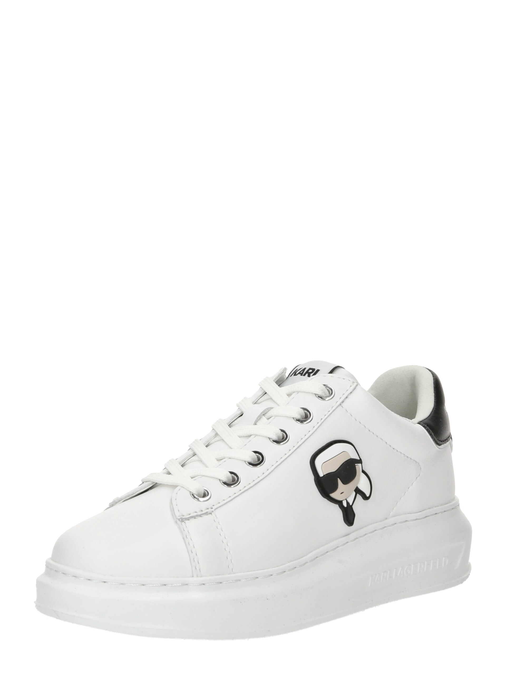 Karl Lagerfeld Låg sneaker beige / svart sneakers dam