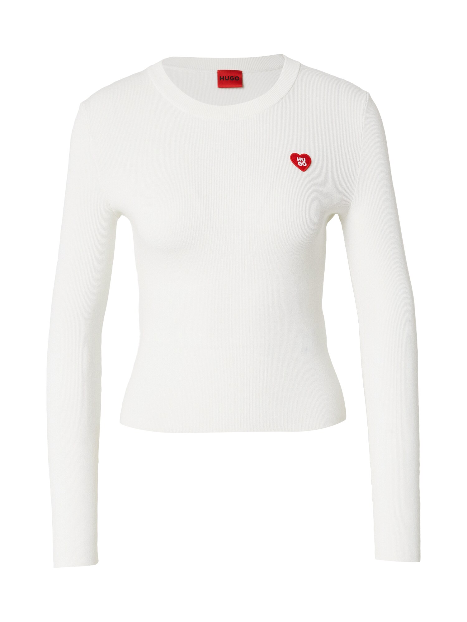 HUGO Pulover Sarpha  alb