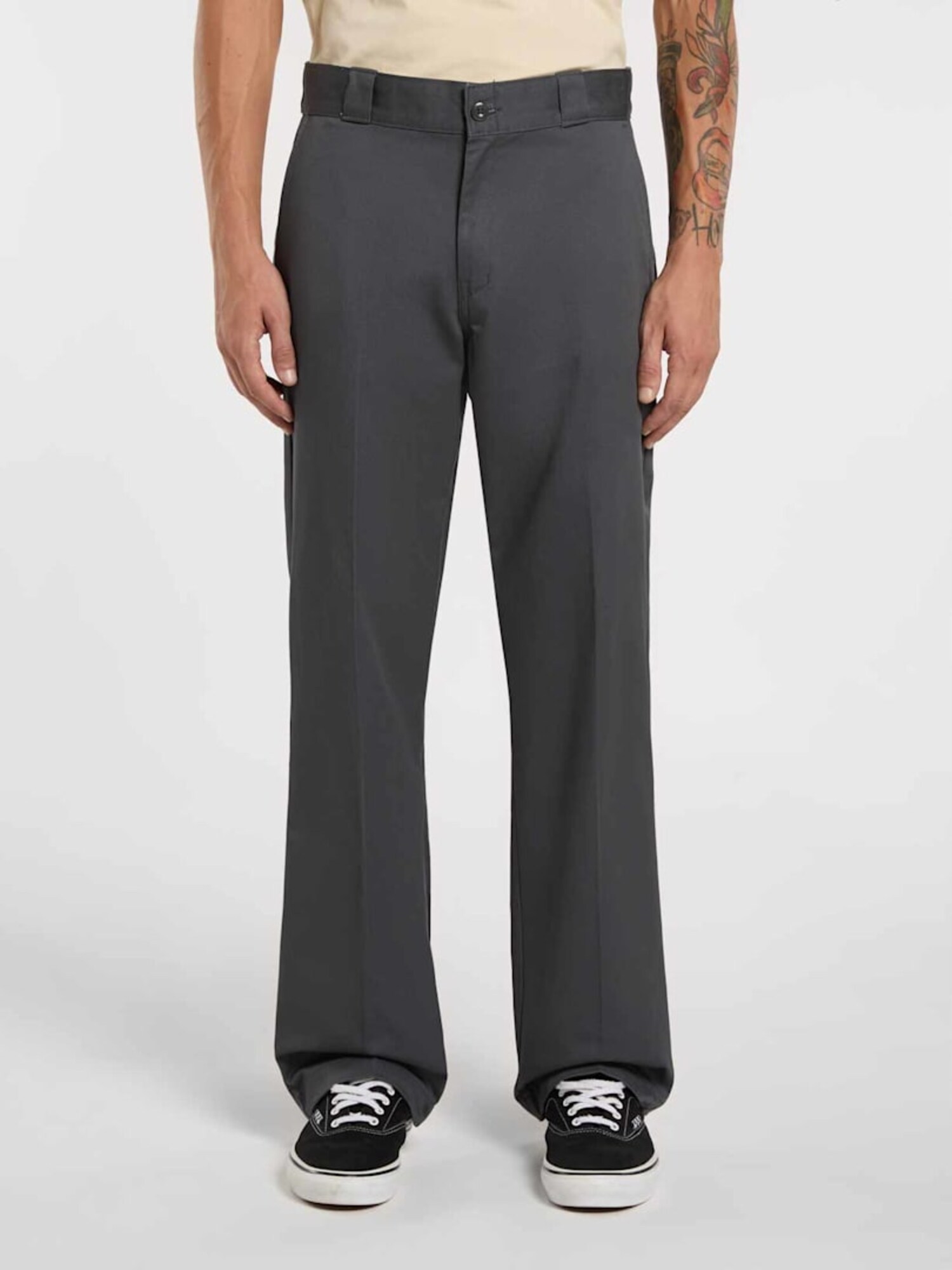 DICKIES Pantaloni cu dungă '247'  gri metalic