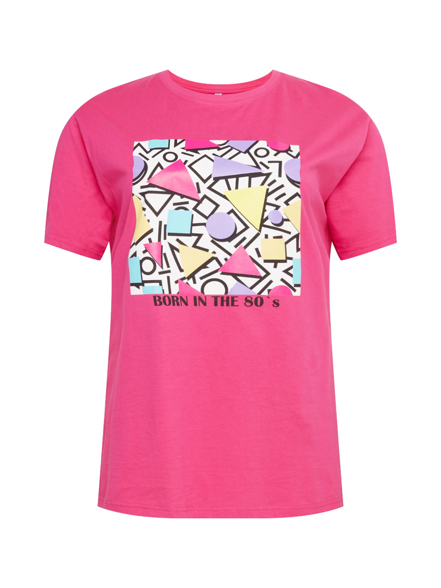 Mister Tee Curvy Marškinėliai  rožinė / balta / purpurinė / geltona
