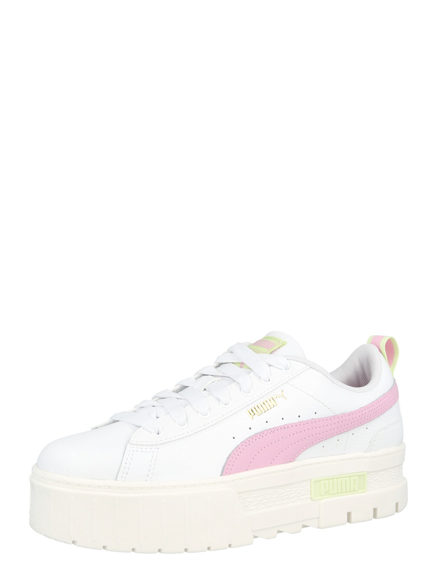 PUMA Sneaker low 'Mayze'  auriu / roz deschis / alb
