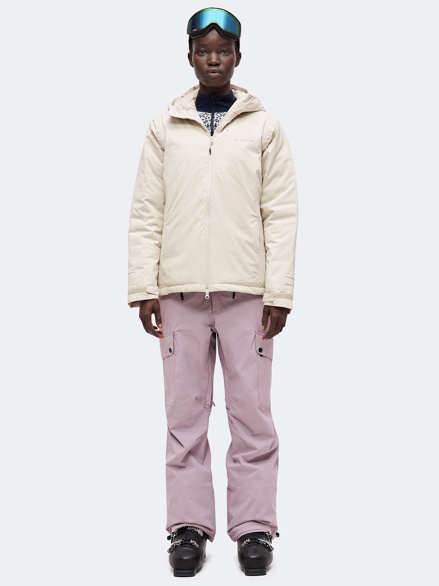 COLUMBIA Chaqueta deportiva 'Trailborne™'  piedra – imagen 4