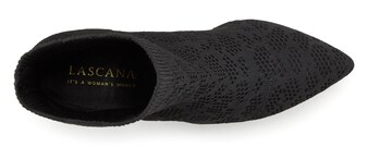 LASCANA, Kotníkové boty, černá