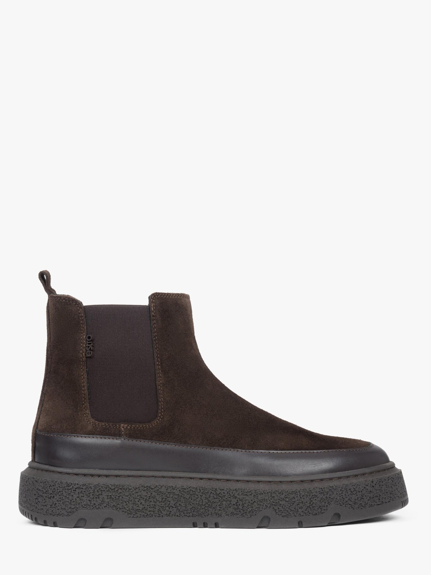 Estro Botas Chelsea '09-3314'  marrón oscuro