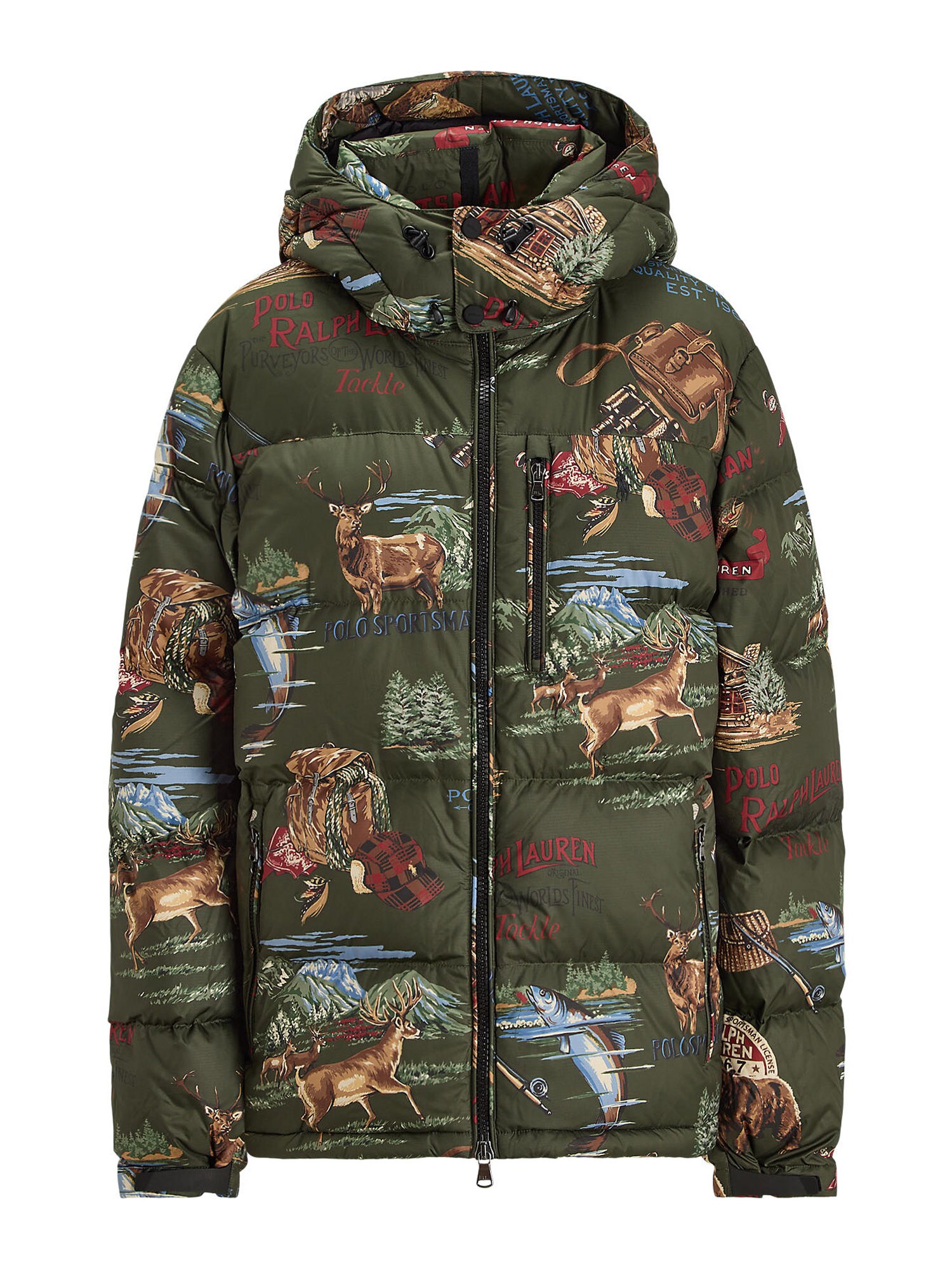 Polo Ralph Lauren Átmeneti dzseki  világoskék / barna / zöld / bordó akciós termékkép 1