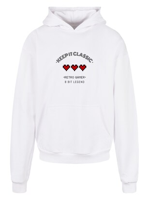 F4NT4STIC Sweatshirt ‘Keep It Classic’ Rood / Zwart / Wit