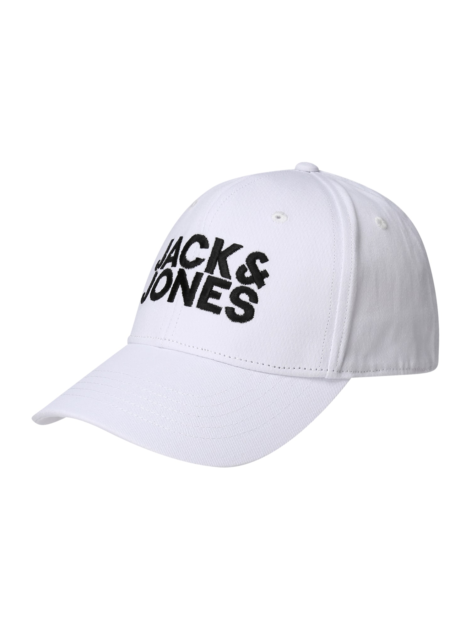 JACK & JONES Șapcă 'GALL'  negru / alb