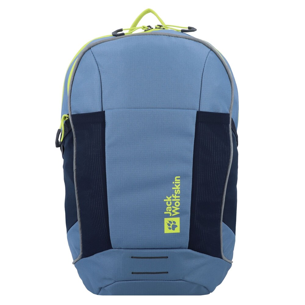 JACK WOLFSKIN Rucksack 'Moab Jam' Jungen Größe One Size blau / neongrün / schwarz