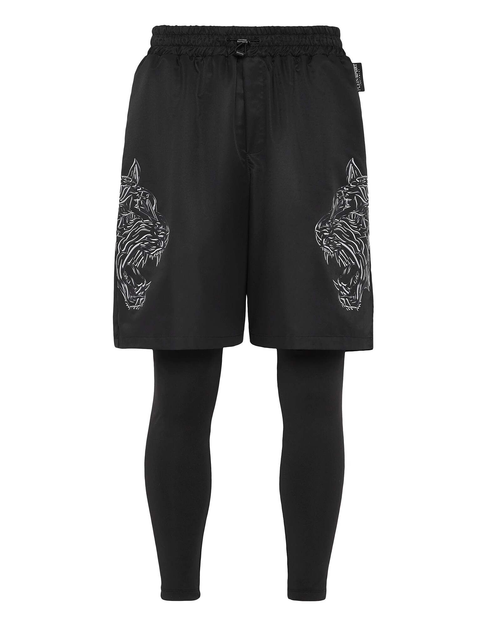Plein Sport Pantalón deportivo 'Tiger' gris oscuro / negro / blanco – imagen 1