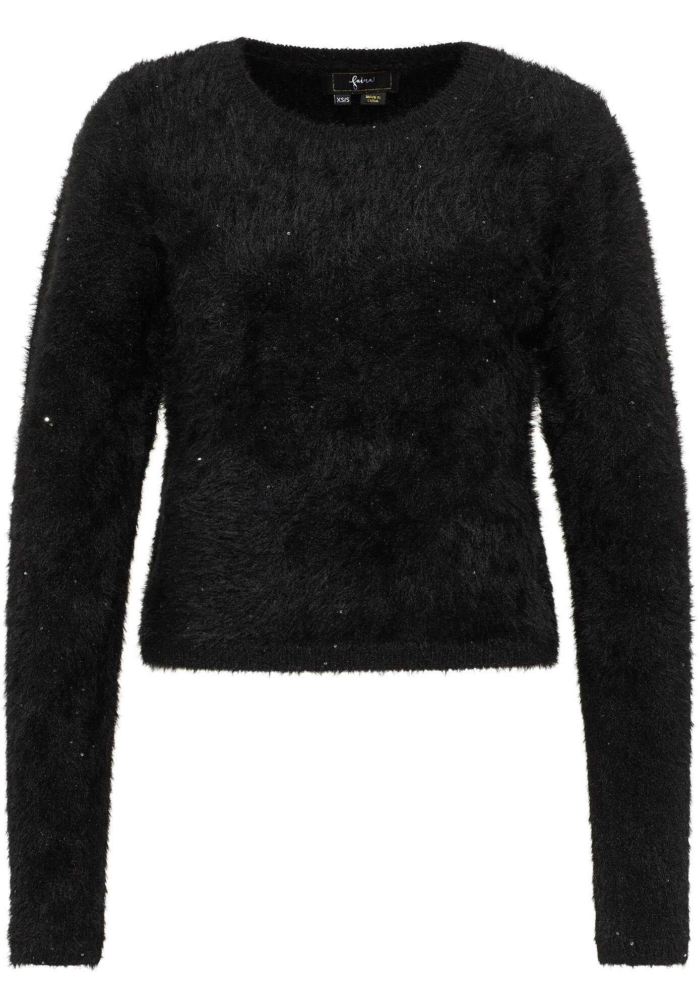 Faina Jersey negro / plata