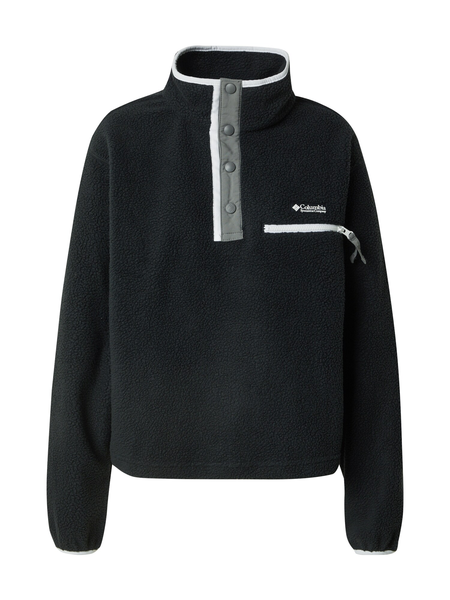 COLUMBIA Pulovere sport Helvetia II  gri / negru / alb