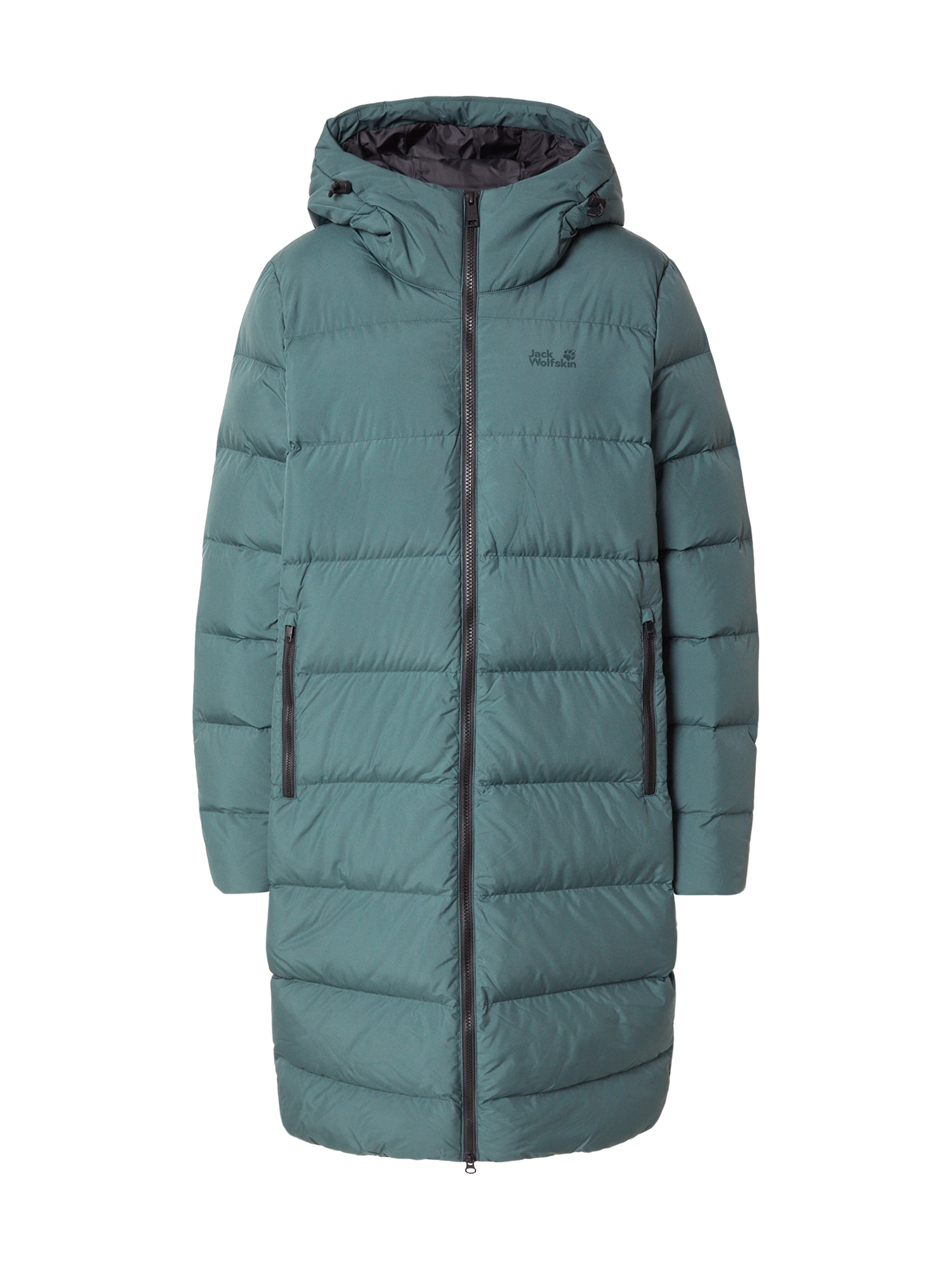 JACK WOLFSKIN Palton de iarnă FROZEN PALACE verde stuf