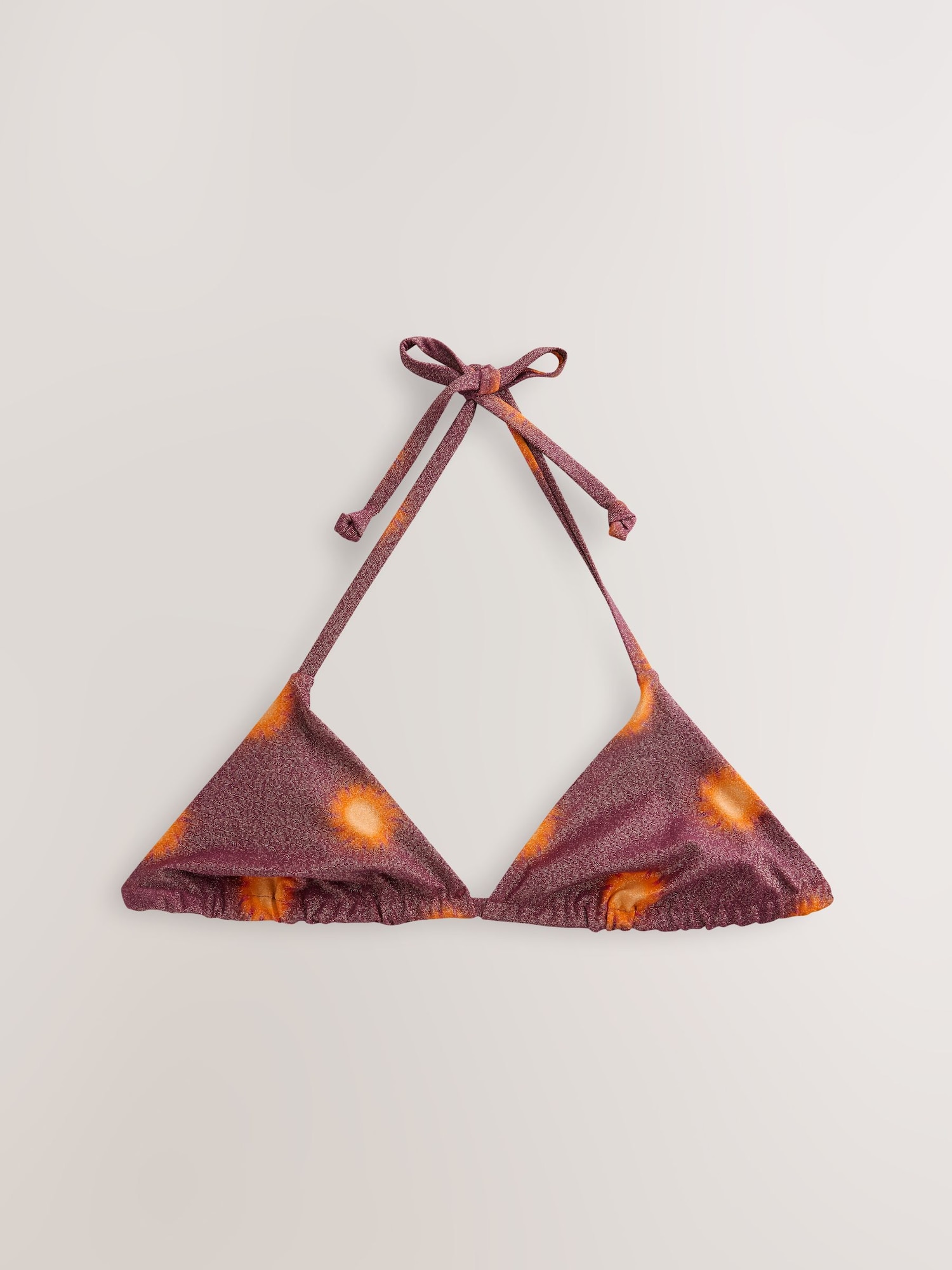 Next Sutien costum de baie  portocaliu / portocaliu deschis / roșu burgundy