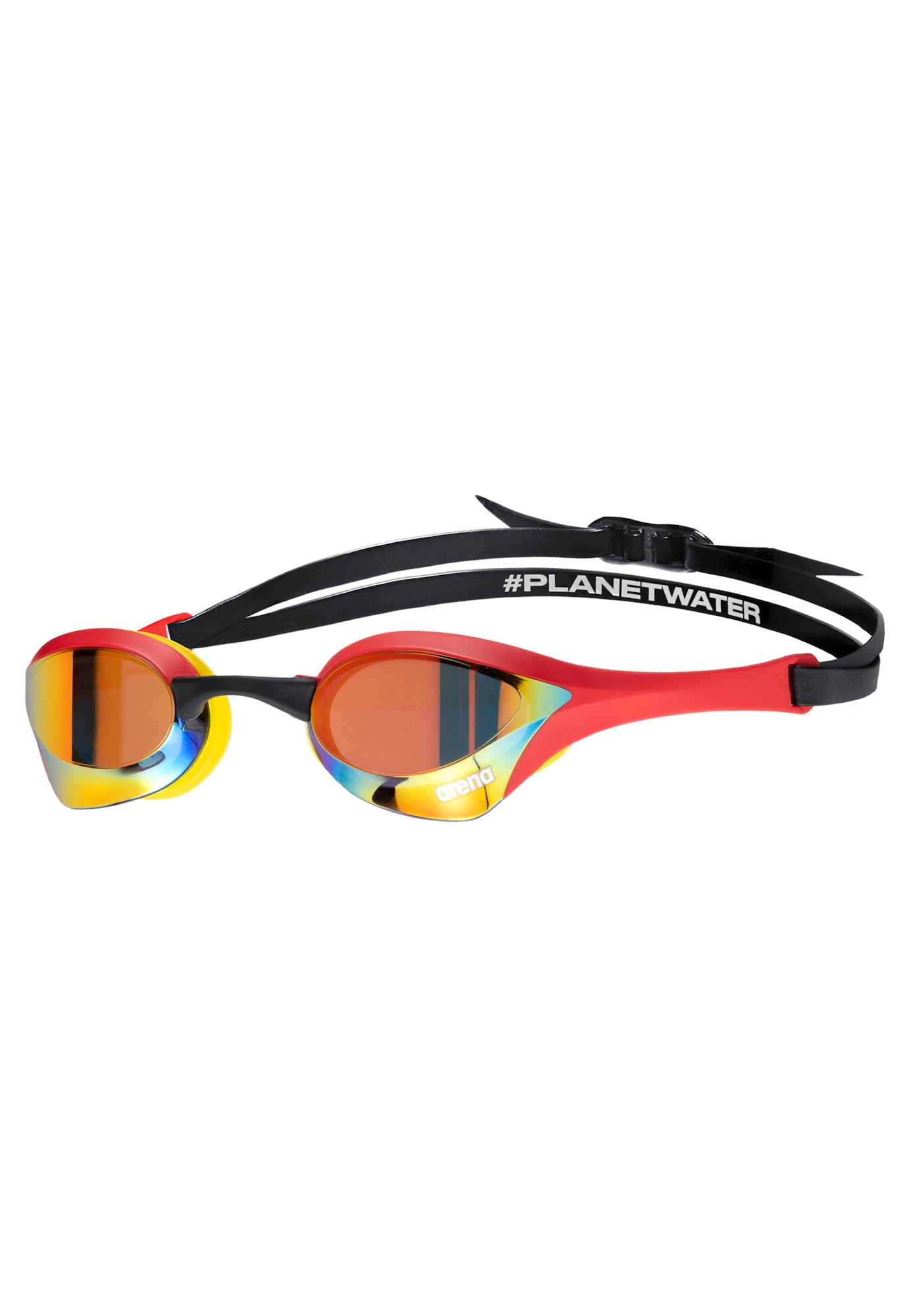 ARENA Ochelari Cobra Ultra Swipe Mirror azur / portocaliu / roșu / negru
