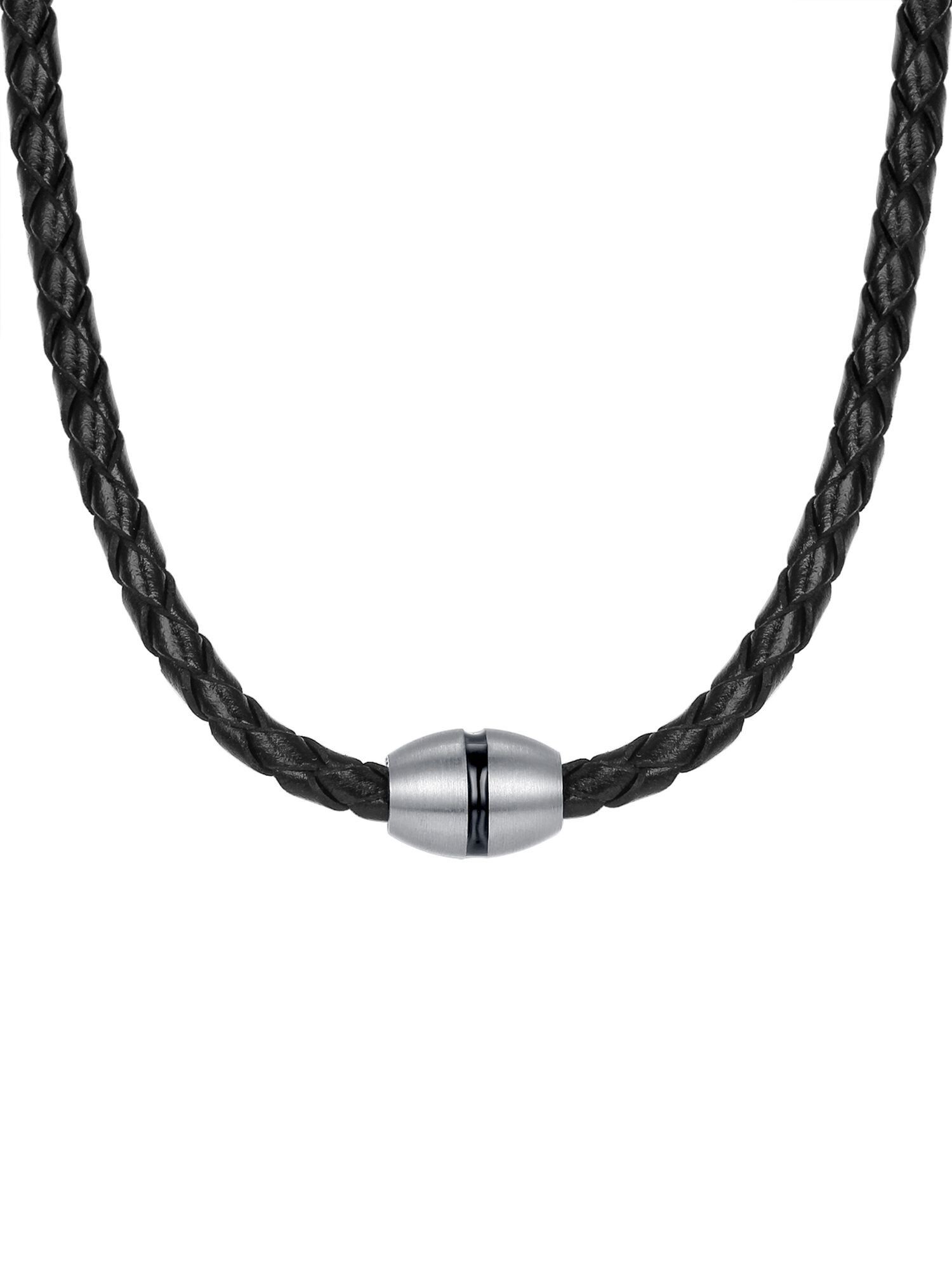 True Rebels Cadena negro / plata