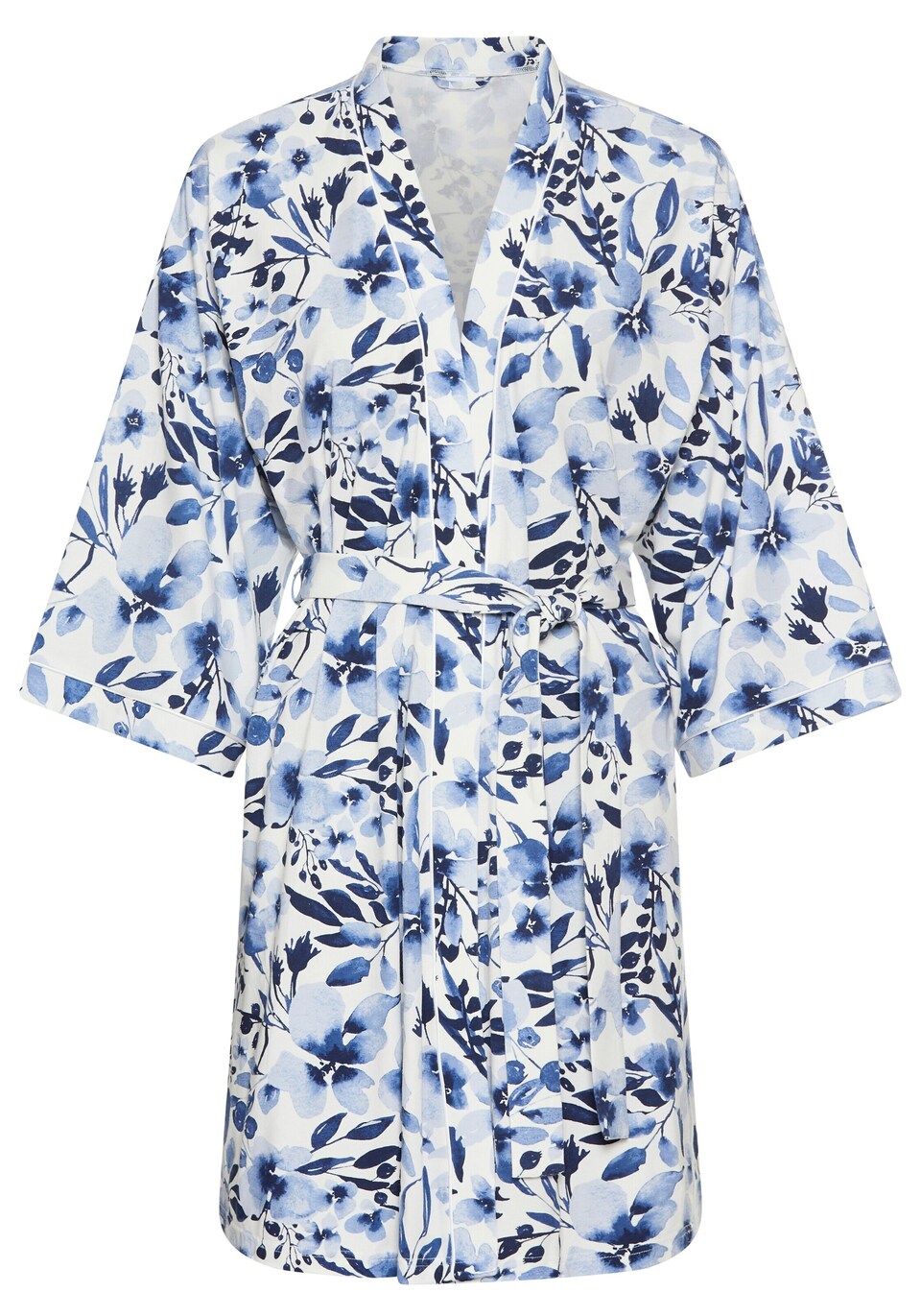 Kimono marinblå / ljusblå