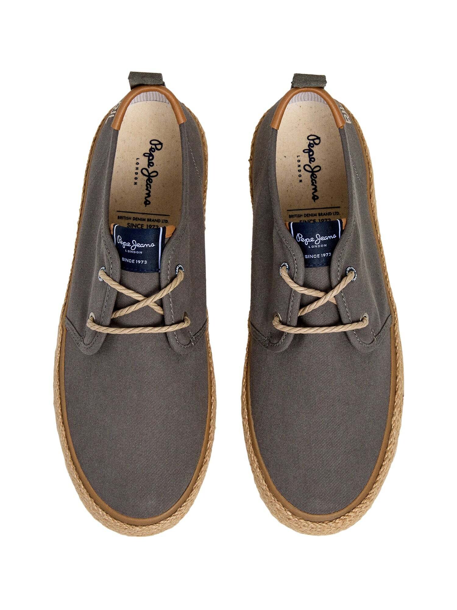 Pepe Jeans Zapatos con cordón 'PORT BAY' caqui – imagen 2