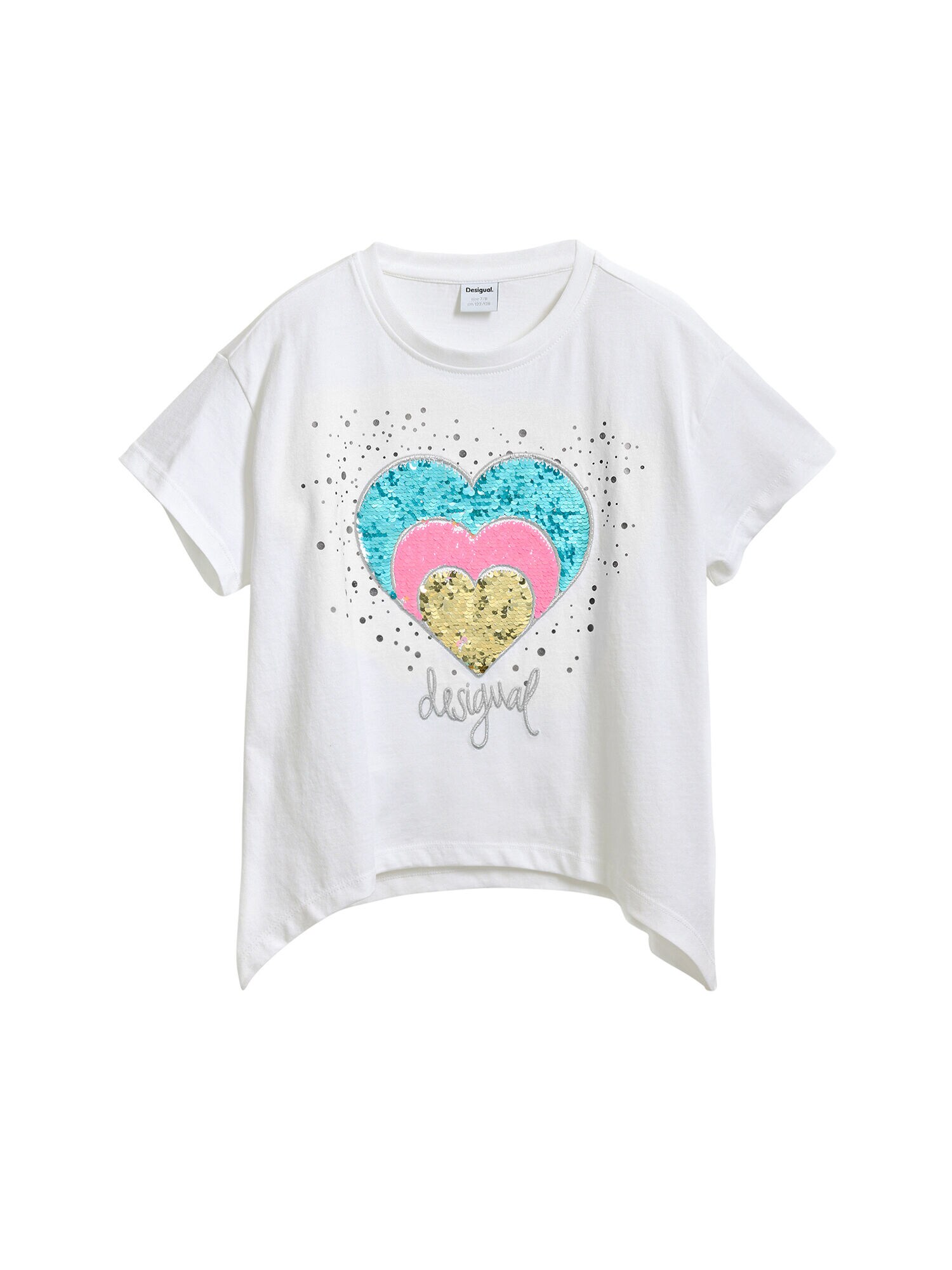 Desigual Tricou  mai multe culori / alb