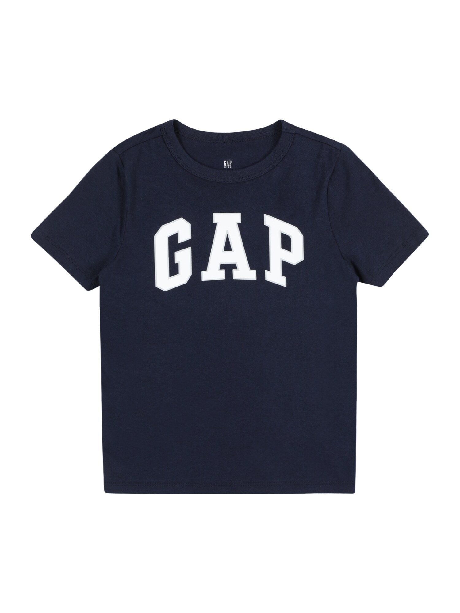 GAP Tricou  albastru marin / gri / alb