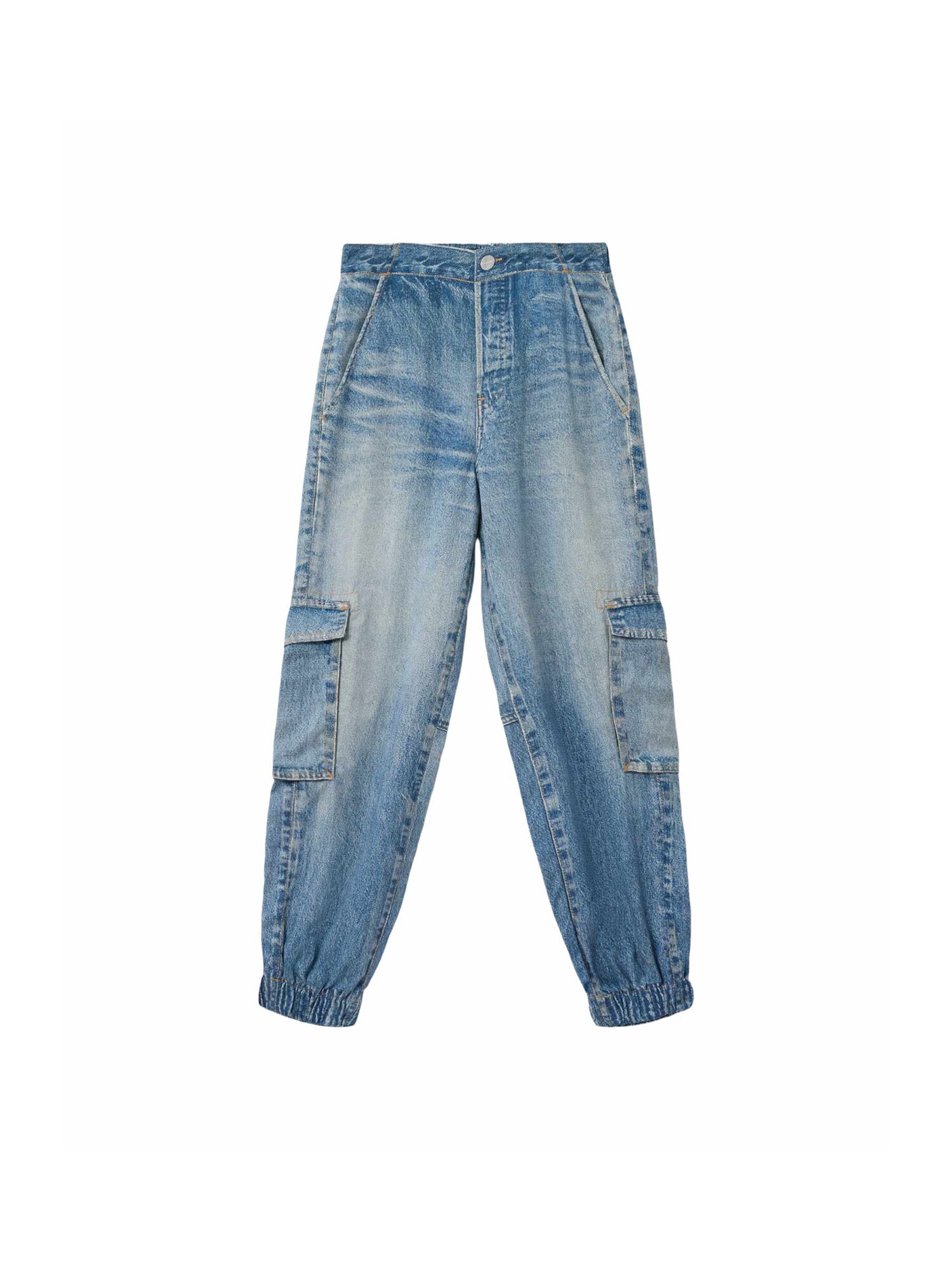 AllSaints Pantaloni eleganți SELMA  albastru denim