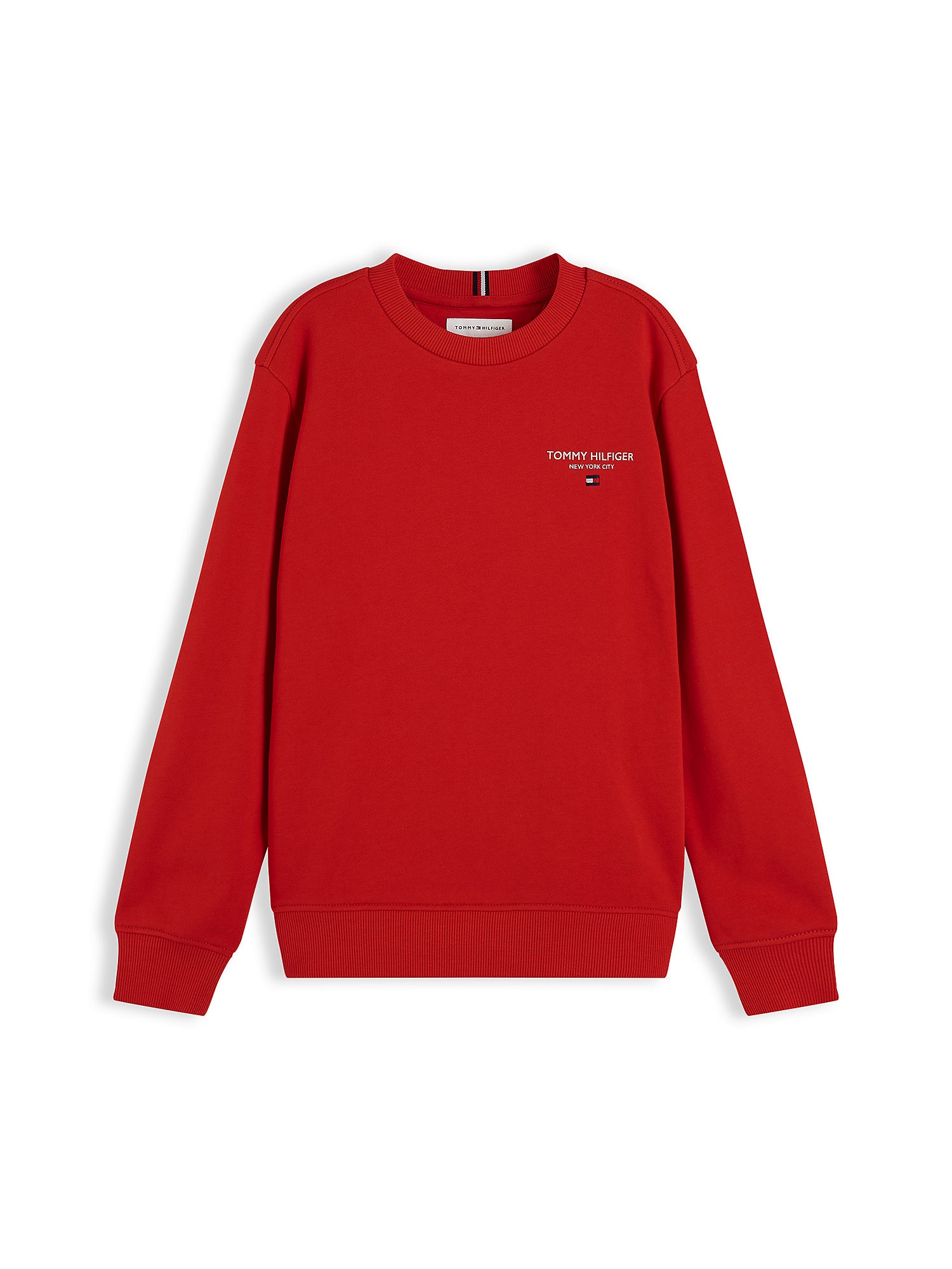 TOMMY HILFIGER Bluză de molton Essential roșu