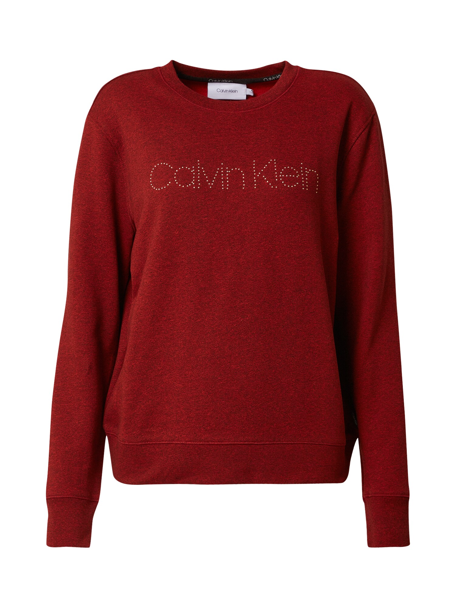 Calvin Klein Megztinis be užsegimo  vyno raudona spalva