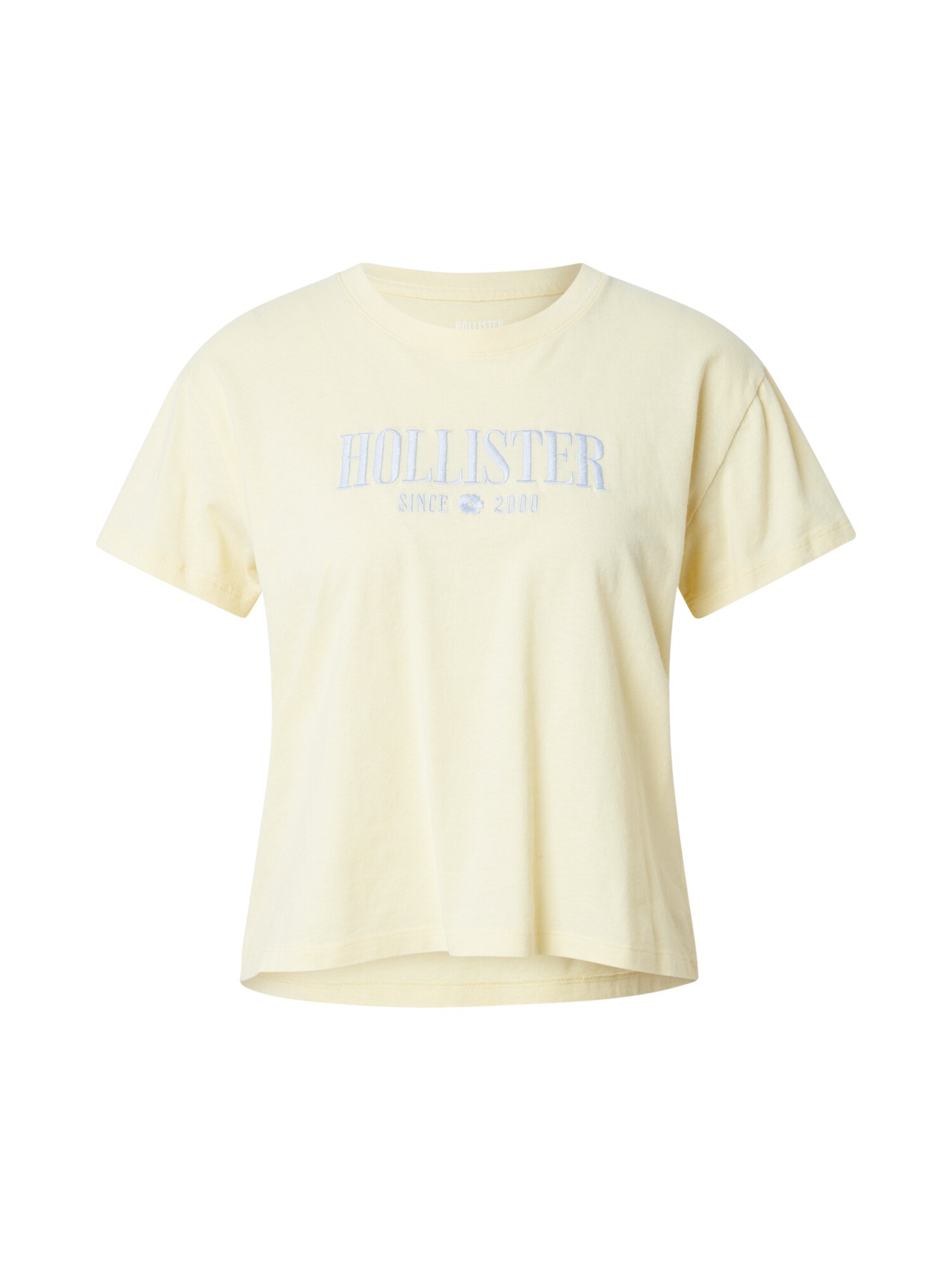 HOLLISTER Póló  krém / világoskék akciós termékkép 1
