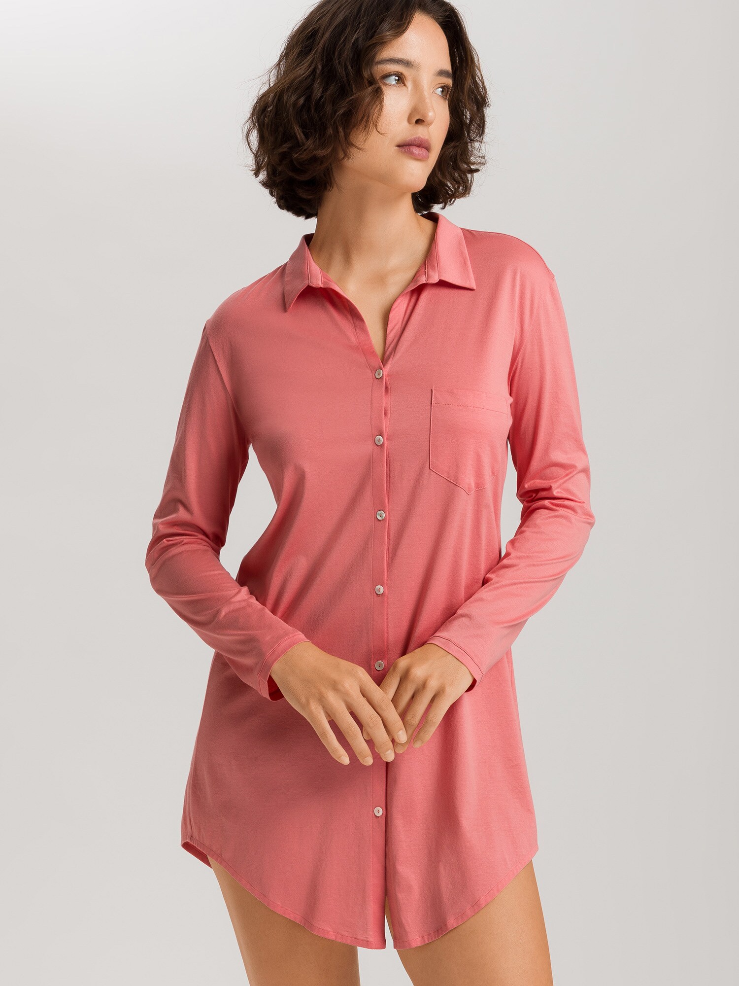Thumbnail - Hanro Nachthemd Cotton Deluxe