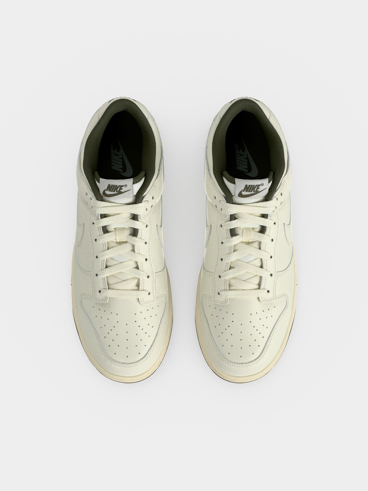 Nike Sportswear Zapatillas deportivas bajas 'DUNK RETRO' ecru / verde oscuro – imagen 3