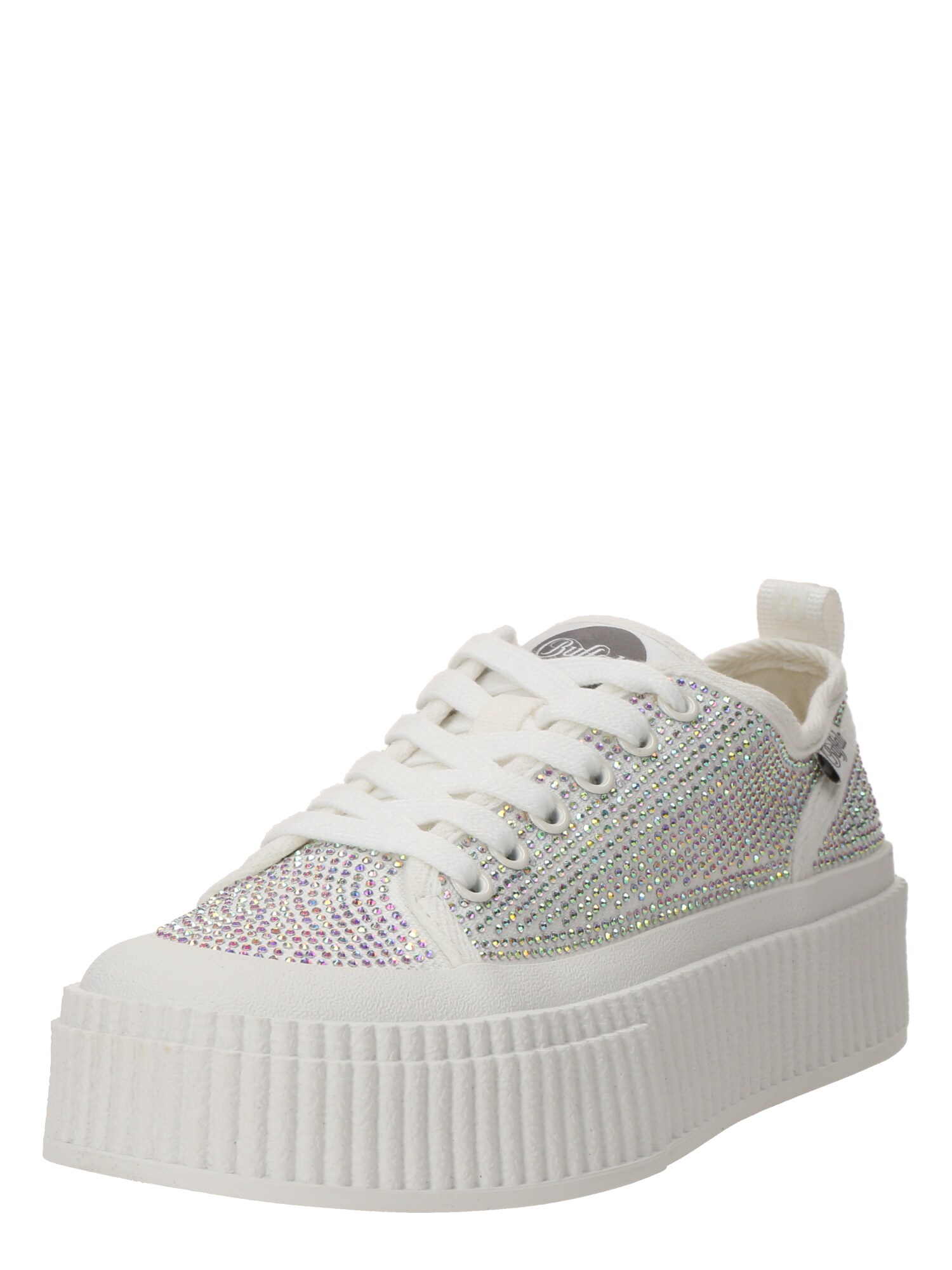 BUFFALO Sneaker low  argintiu / alb