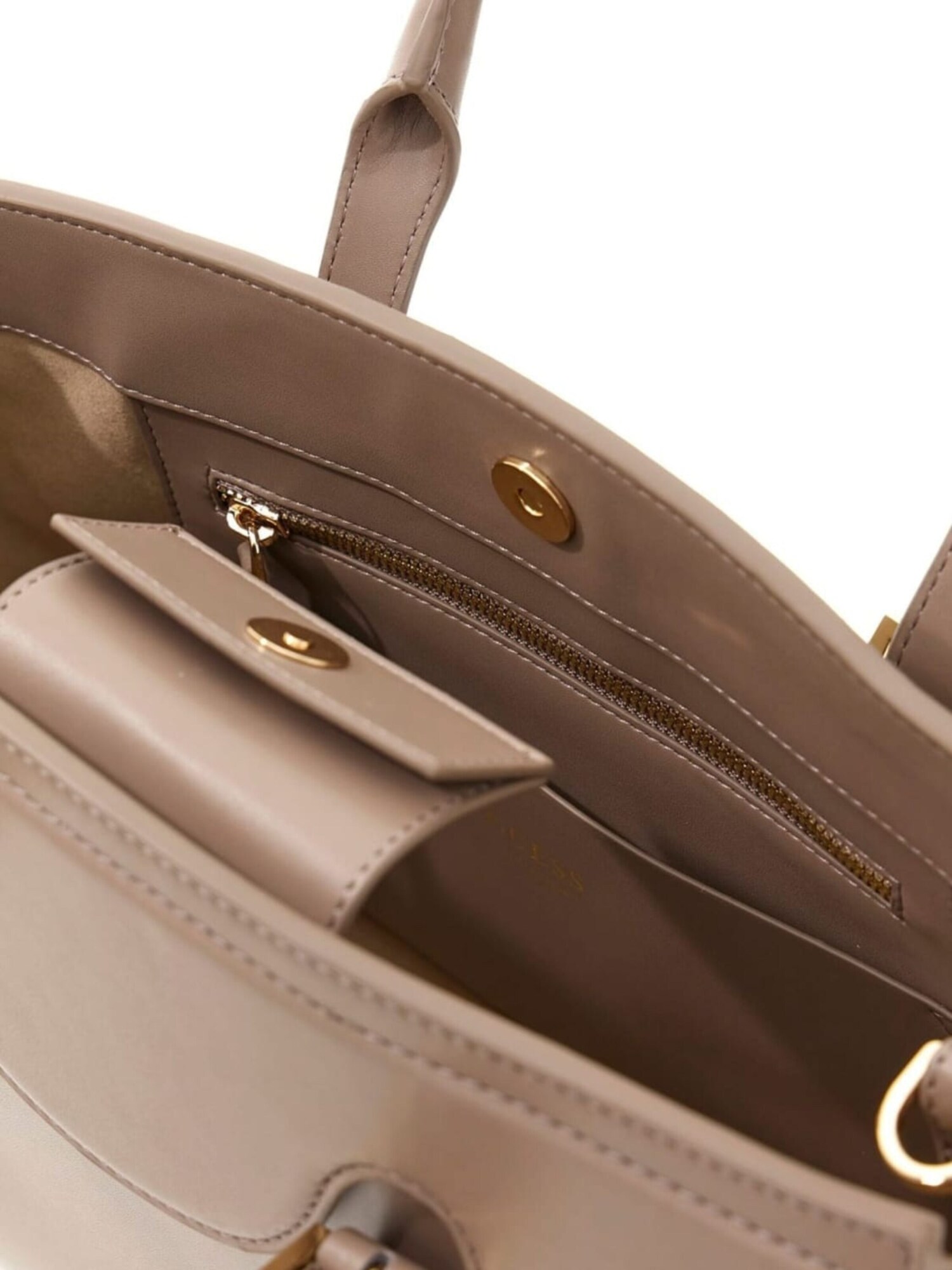 GUESS Bolso de hombro 'Guess Sac Bandoulière Diana Maxi Satchel Ataupe' marrón – imagen 2
