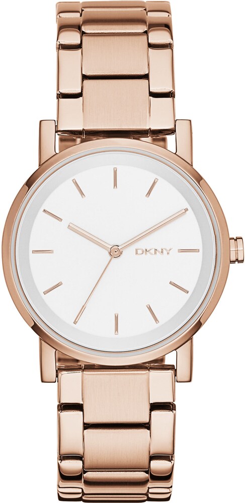 DKNY Uhr Damen Größe One Size rosegold / weiß