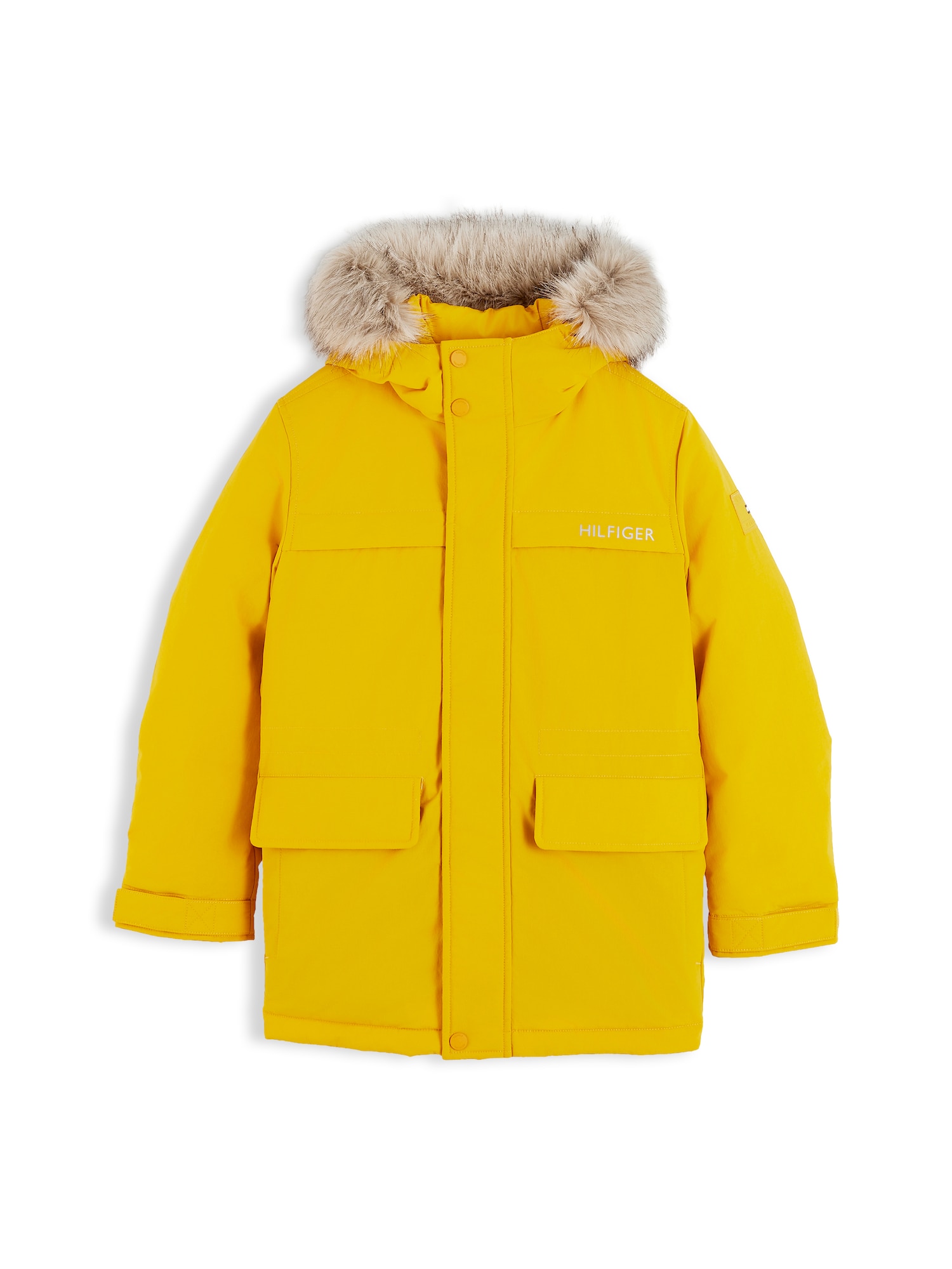 TOMMY HILFIGER Geacă de primăvară-toamnă galben