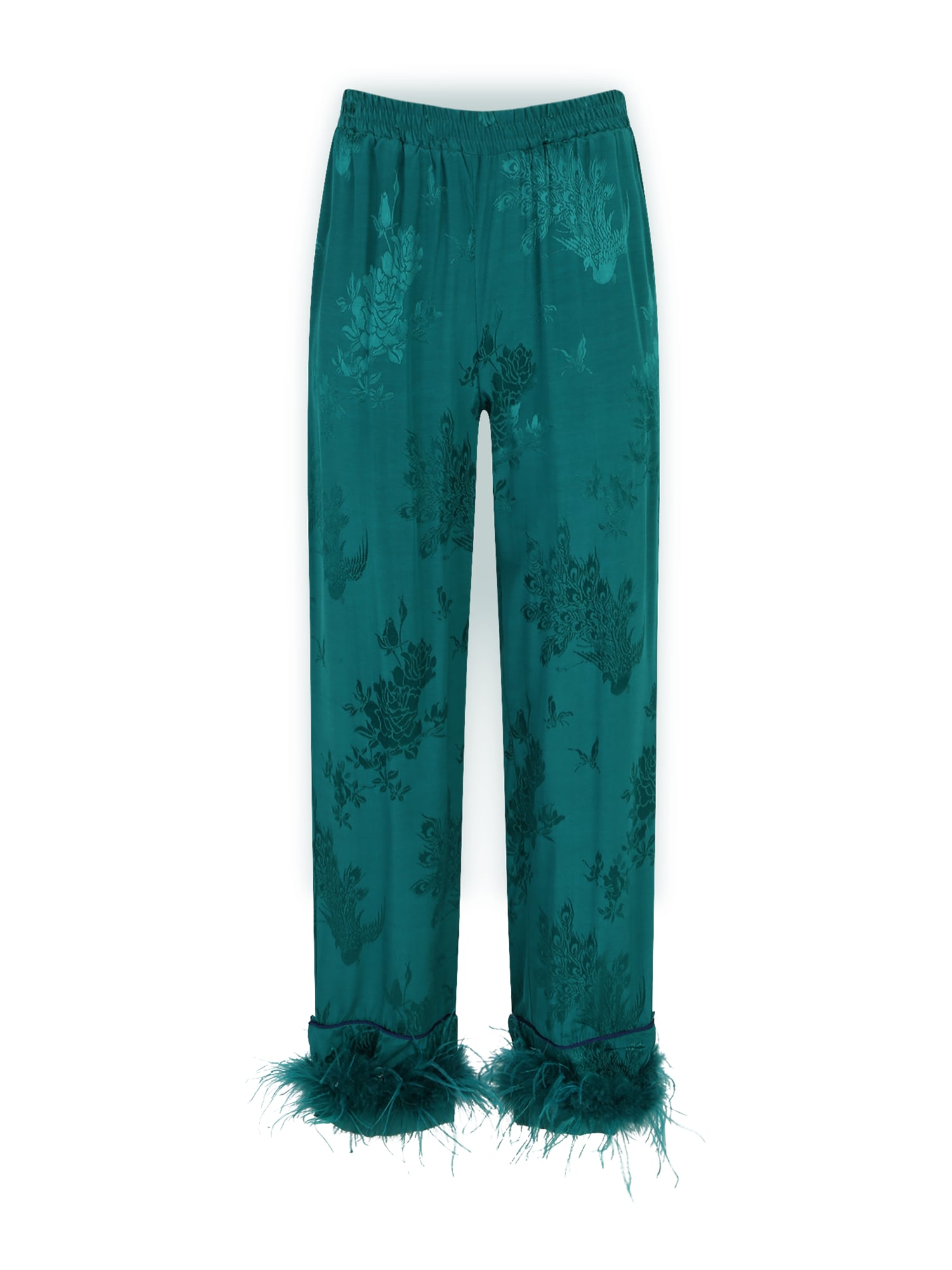 Nasty Gal Панталон пижама  смарагдово зелено