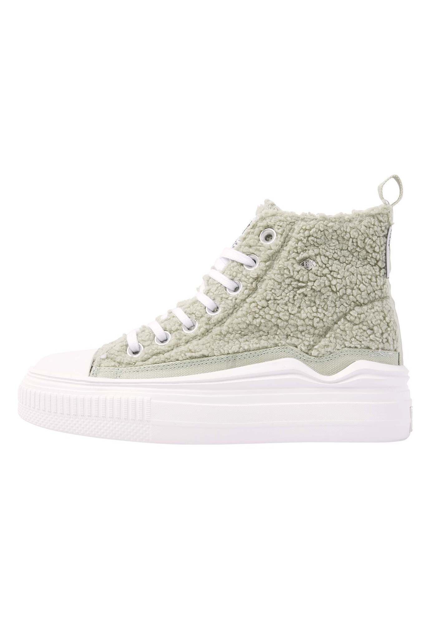 BRITISH KNIGHTS Zapatillas deportivas altas 'Kaya Flow Mid'  verde pastel / blanco