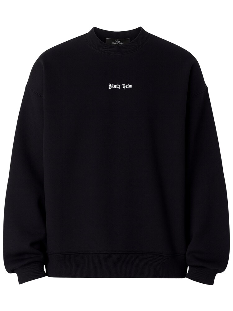 MARTIN VALEN Sweatshirt Herren Größe M schwarz