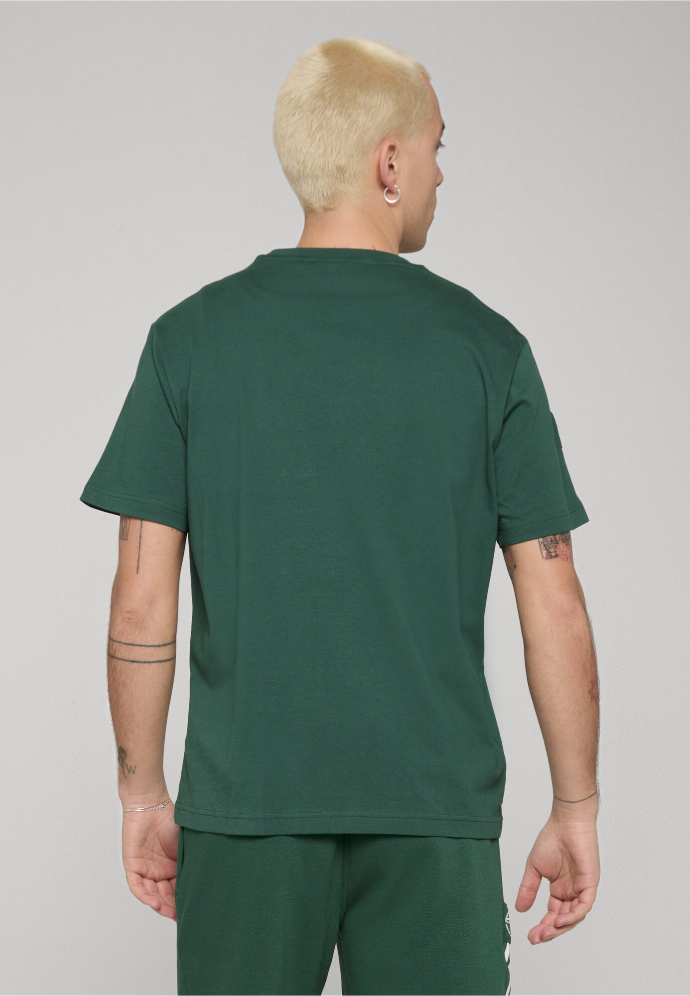 Sergio Tacchini Camiseta 'Cesena Co'  verde oscuro / blanco – imagen 4