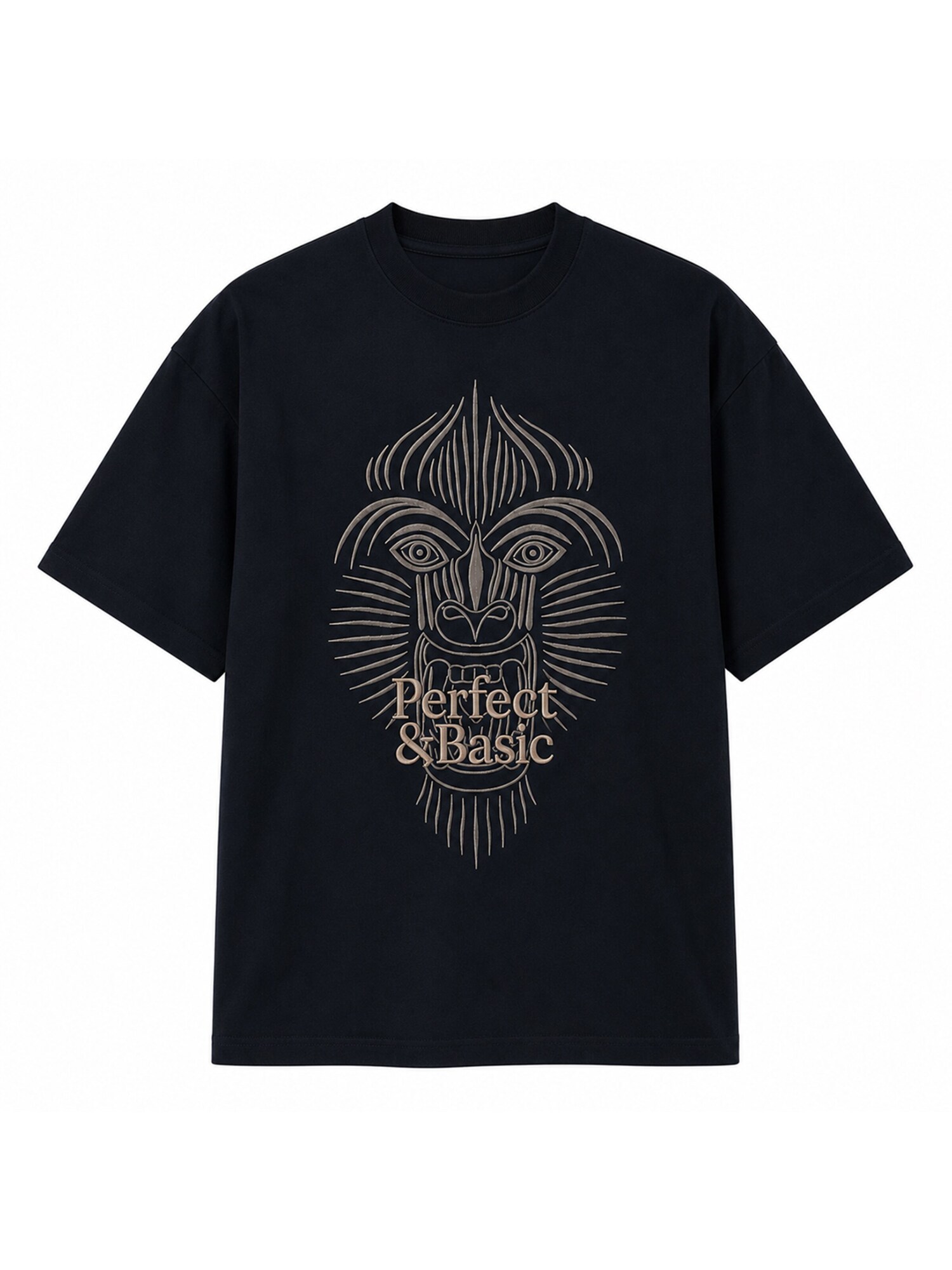 Trikå 'Oversize Tee Unisex “Mandrillus sphinx”'