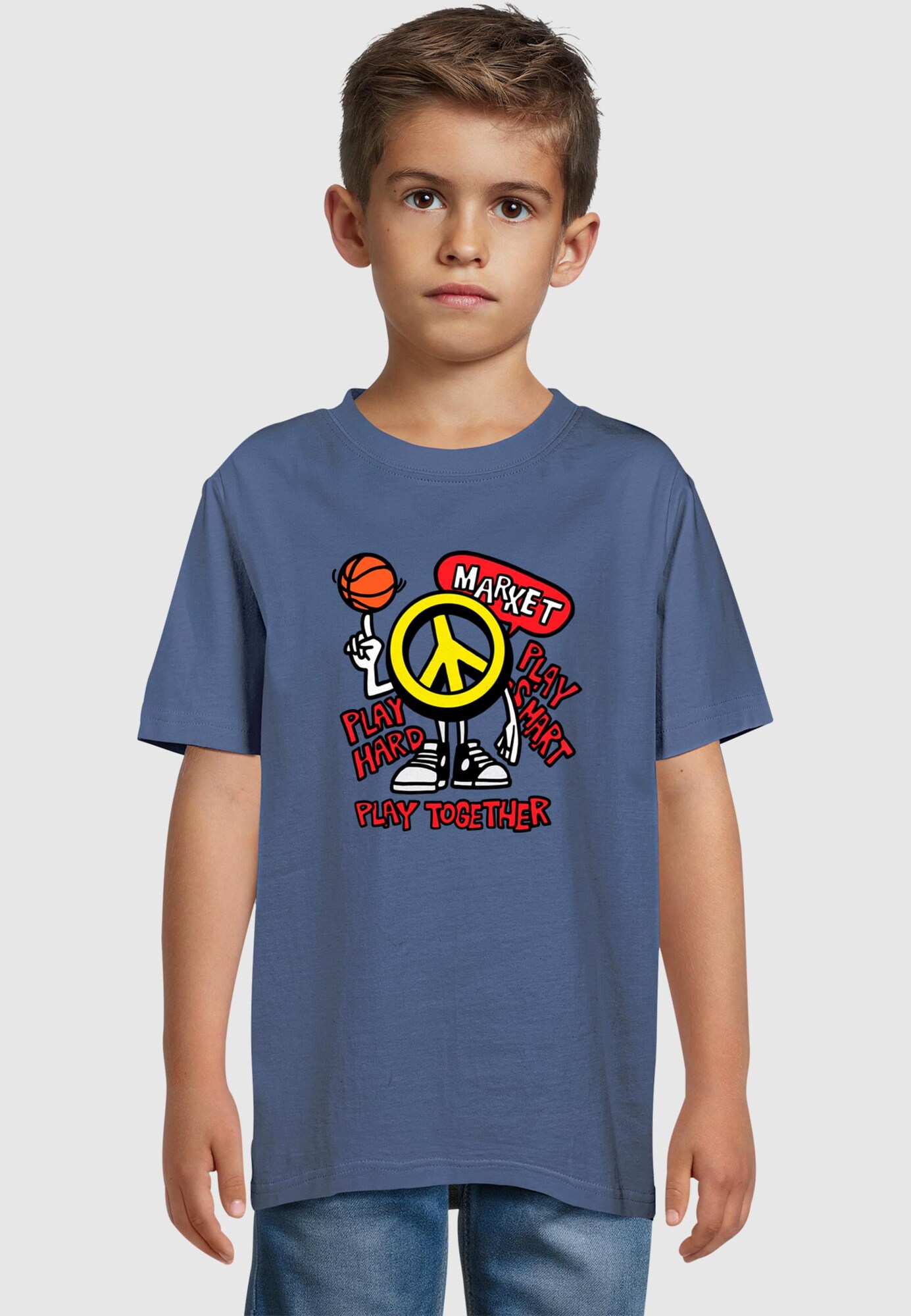 Thumbnail - T-Shirt 'Peace On The Court'