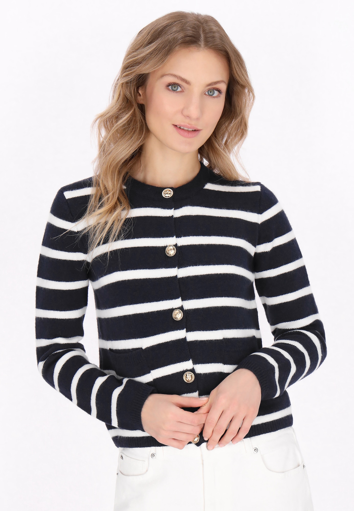 Thumbnail - DreiMaster Maritim Strickjacke Classic Look