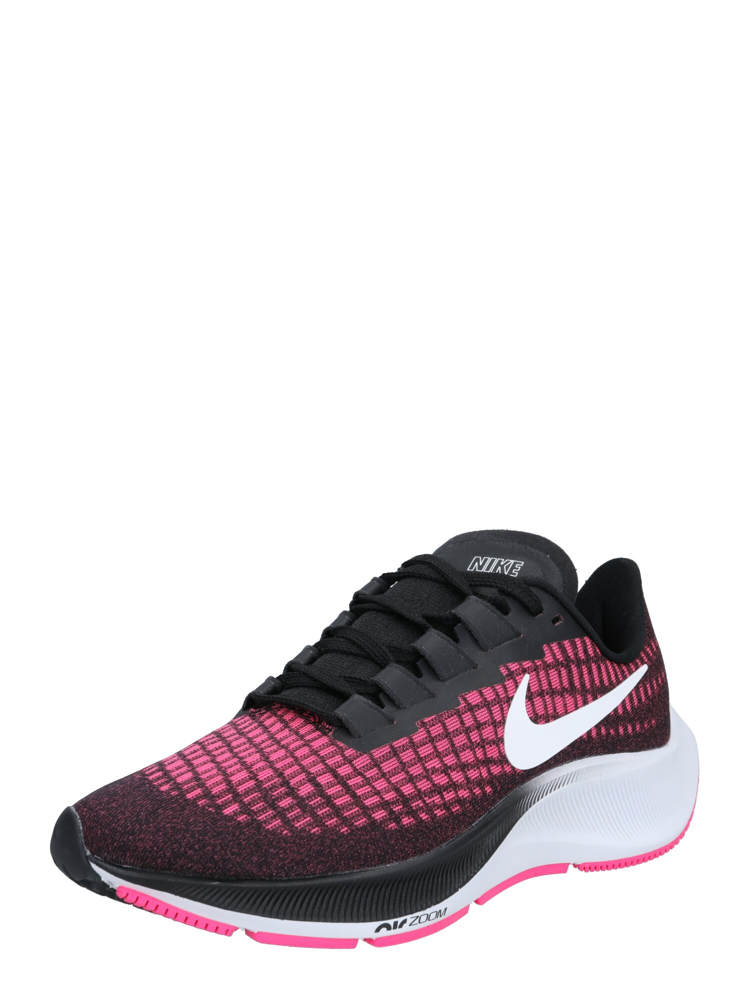 NIKE Bėgimo batai 'Pegasus 37'  rožių spalva / juoda / balta
