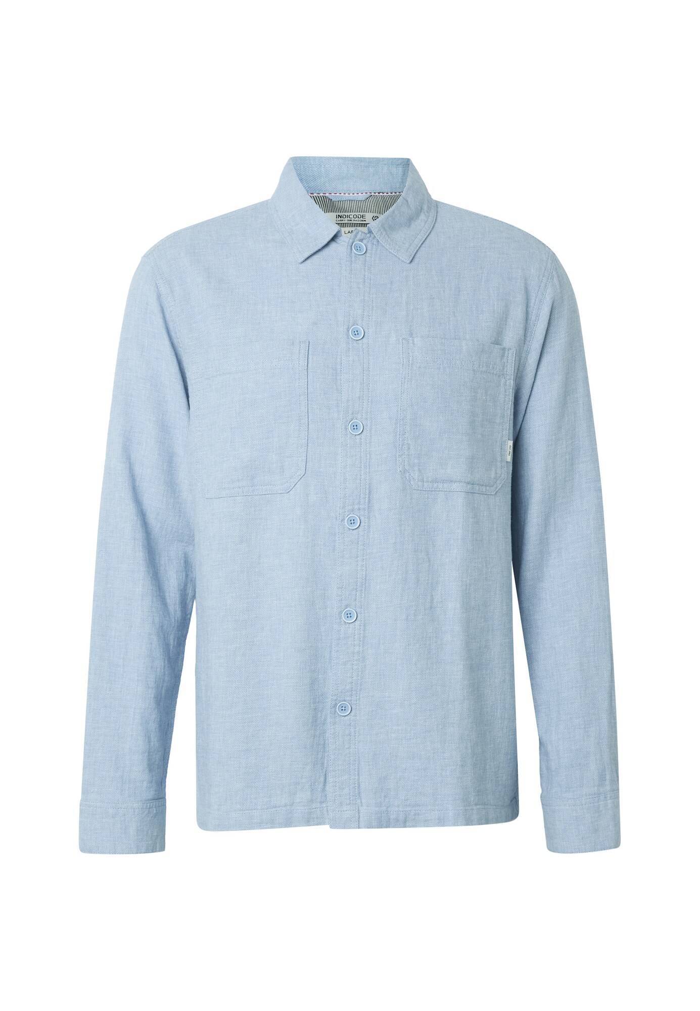INDICODE JEANS Camisa 'Trope'  azul claro