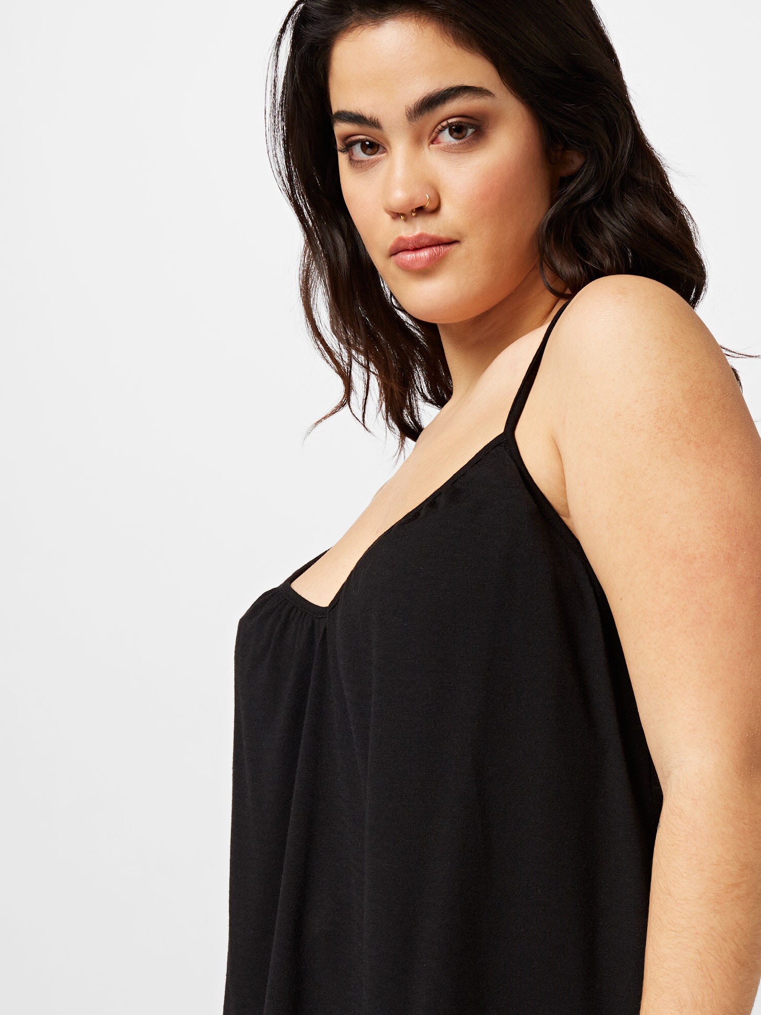 ABOUT YOU Curvy Top 'Lotti' čierna (obrázok 5)