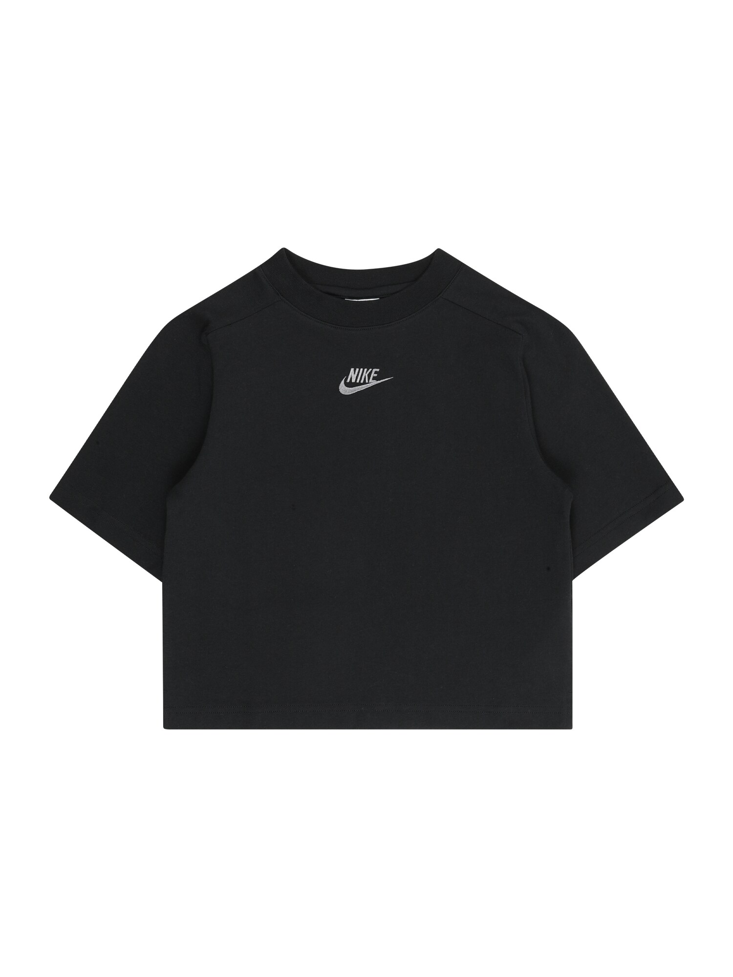 Nike Sportswear Póló  világosszürke / fekete akciós termékkép 1