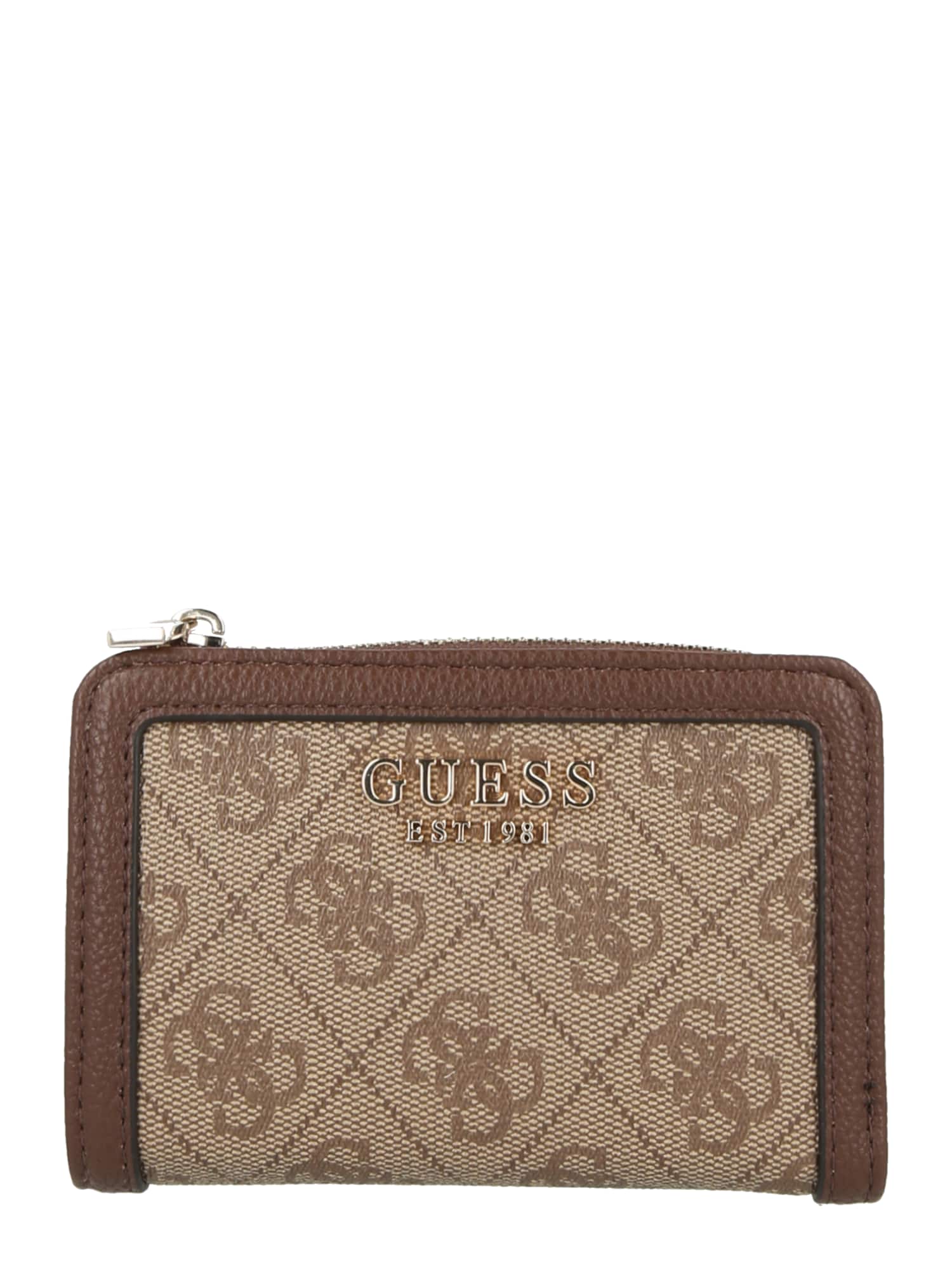 GUESS Portofel LINDSEY maro / brocart