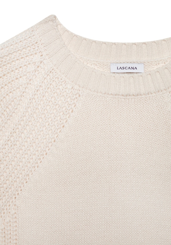 LASCANA, Pulóver, fehér, 3 kép a 8 közül