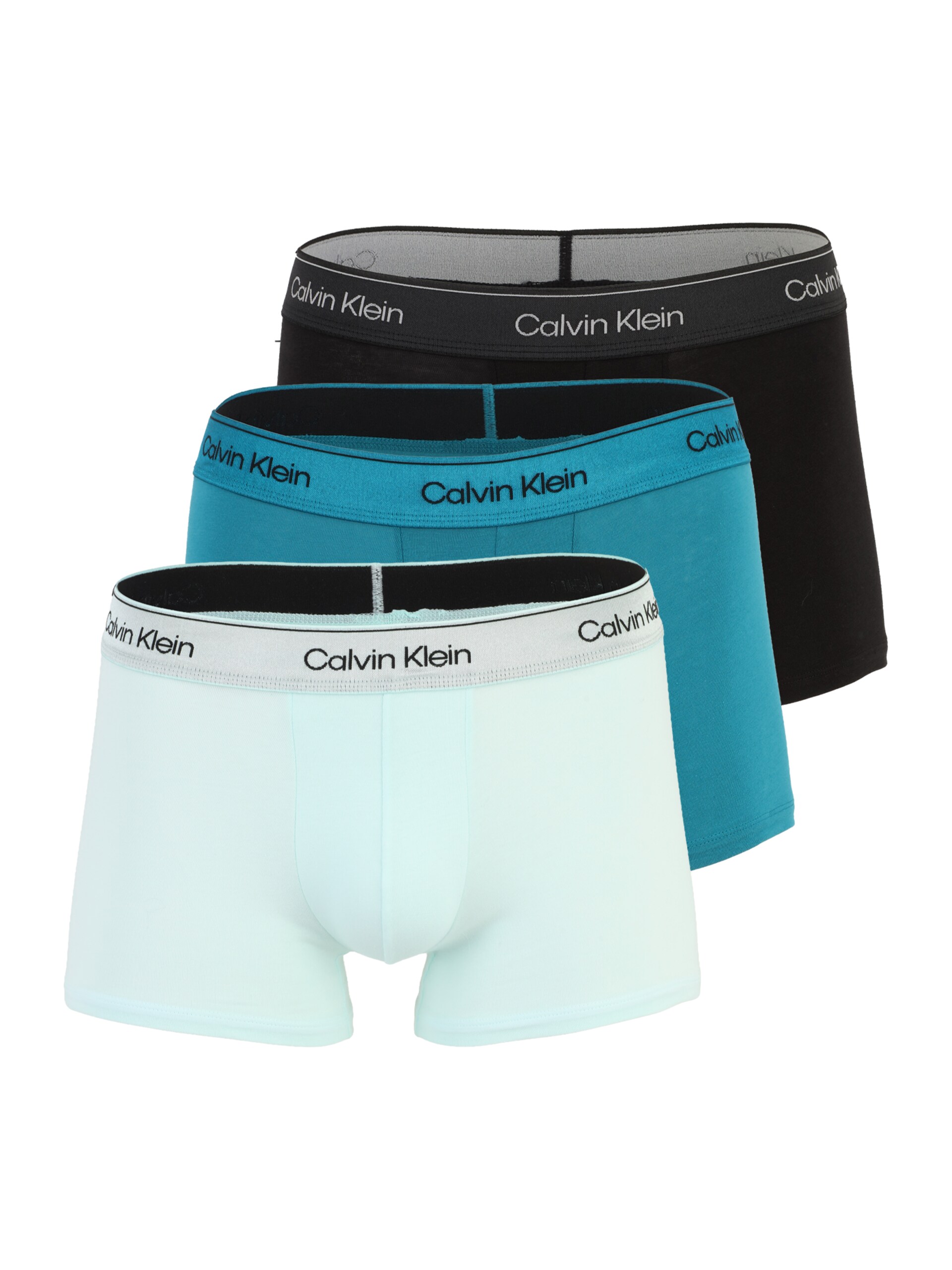 Calvin Klein Underwear Boxershorts ljusblå / petrol herr