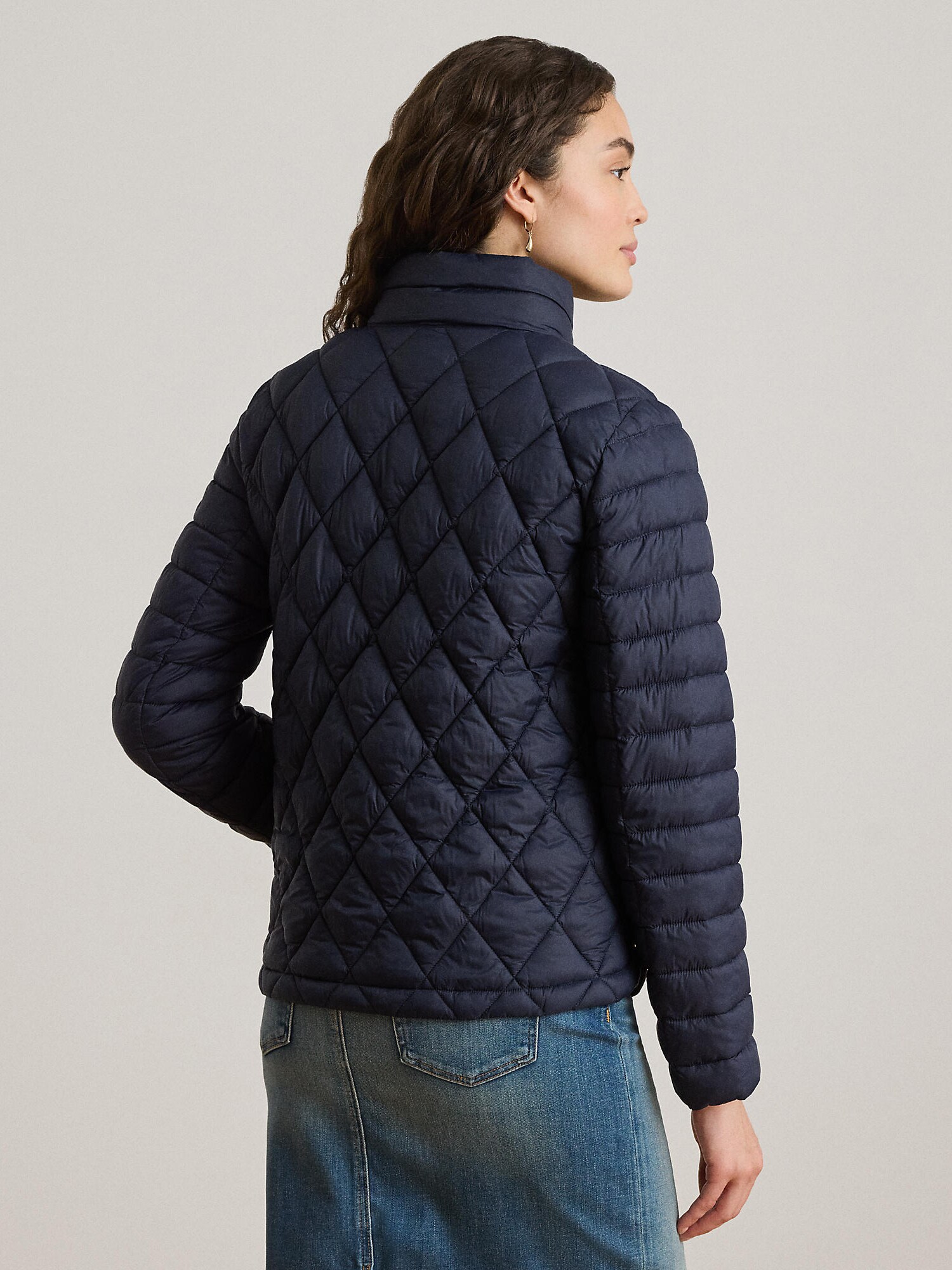 Lauren Ralph Lauren Chaqueta de entretiempo navy – imagen 15
