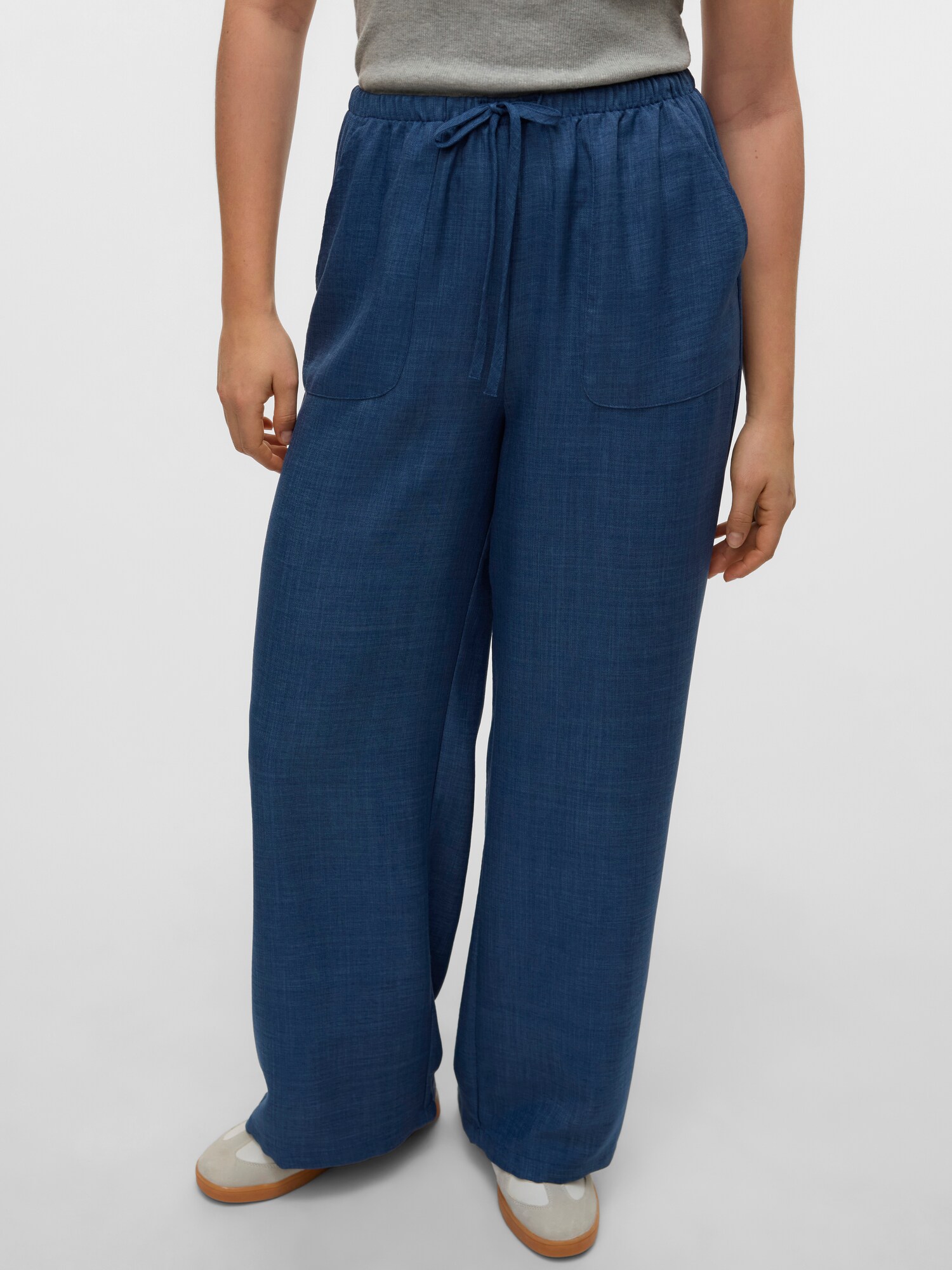 VERO MODA Nohavice 'VMMelaney' modrá melírovaná (obrázok 5)